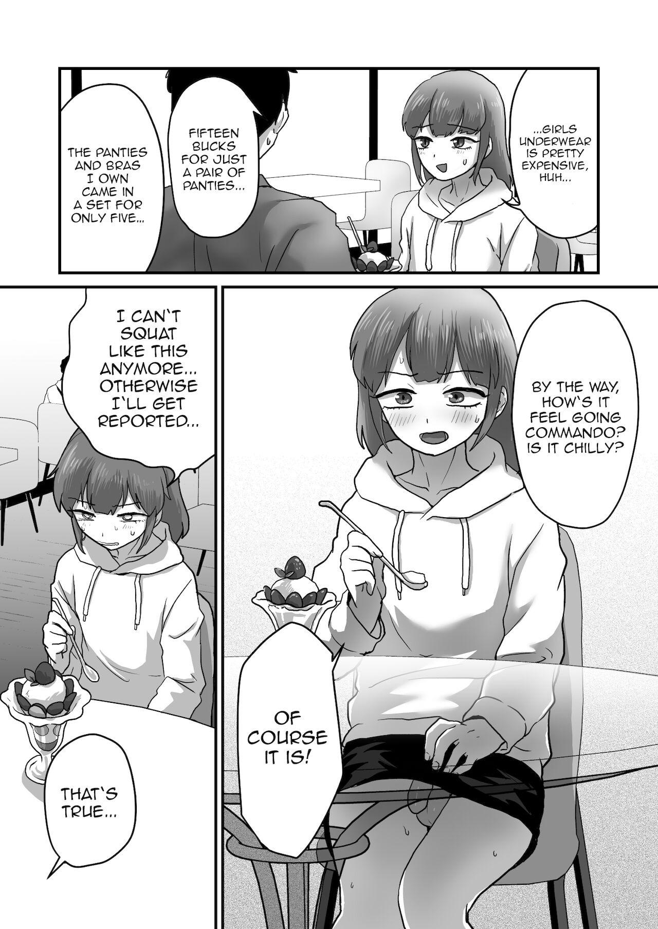A Date With My Crossdressing Roommate and a Remote Controlled Vibe page 16