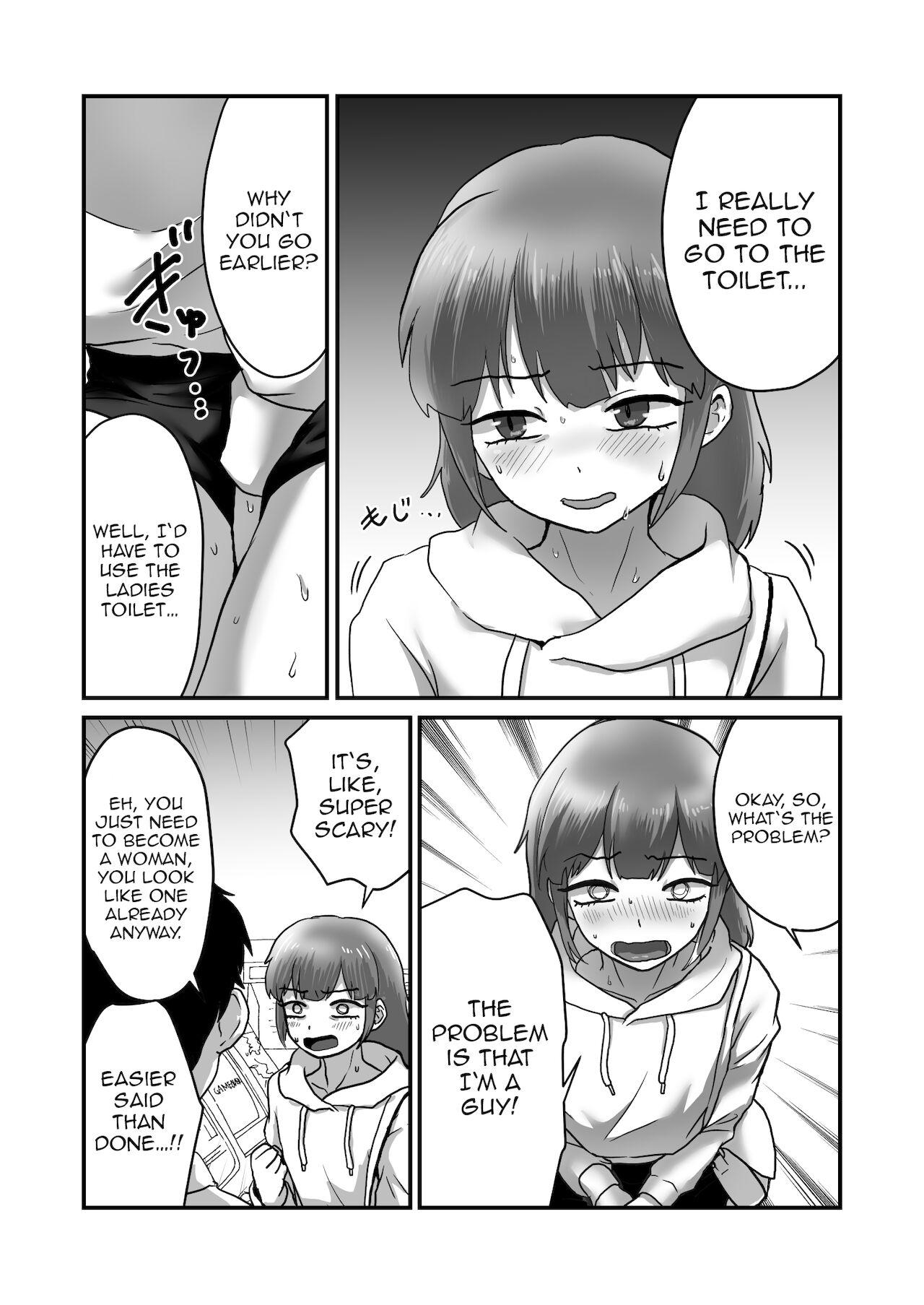 A Date With My Crossdressing Roommate and a Remote Controlled Vibe page 23
