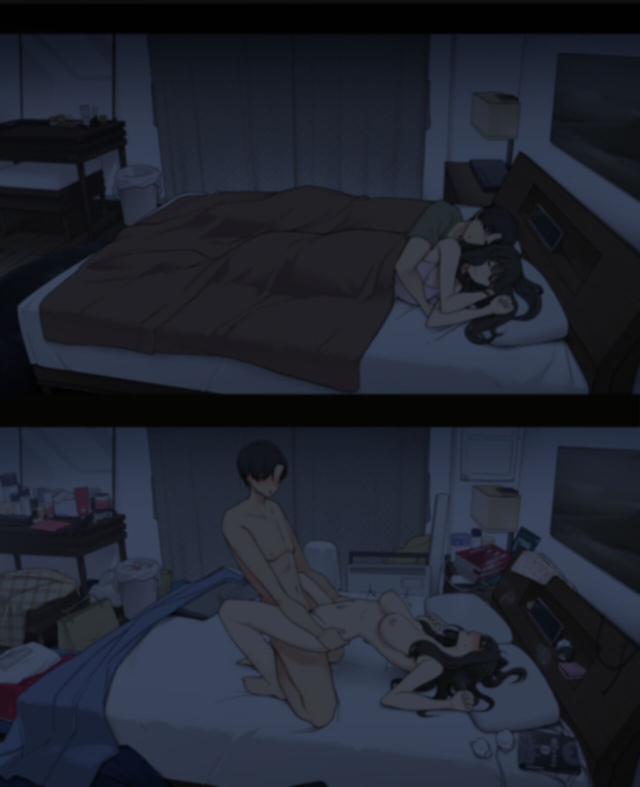 A Day in the Life of a Couple: Their First Month Living Together vs. One Year Later page 27