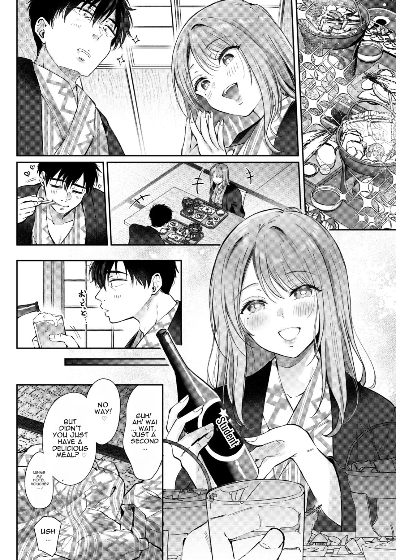 A Day Off Getting Milked Dry at a Hot Spring by the Subordinate I Thought Was Innocent page 38