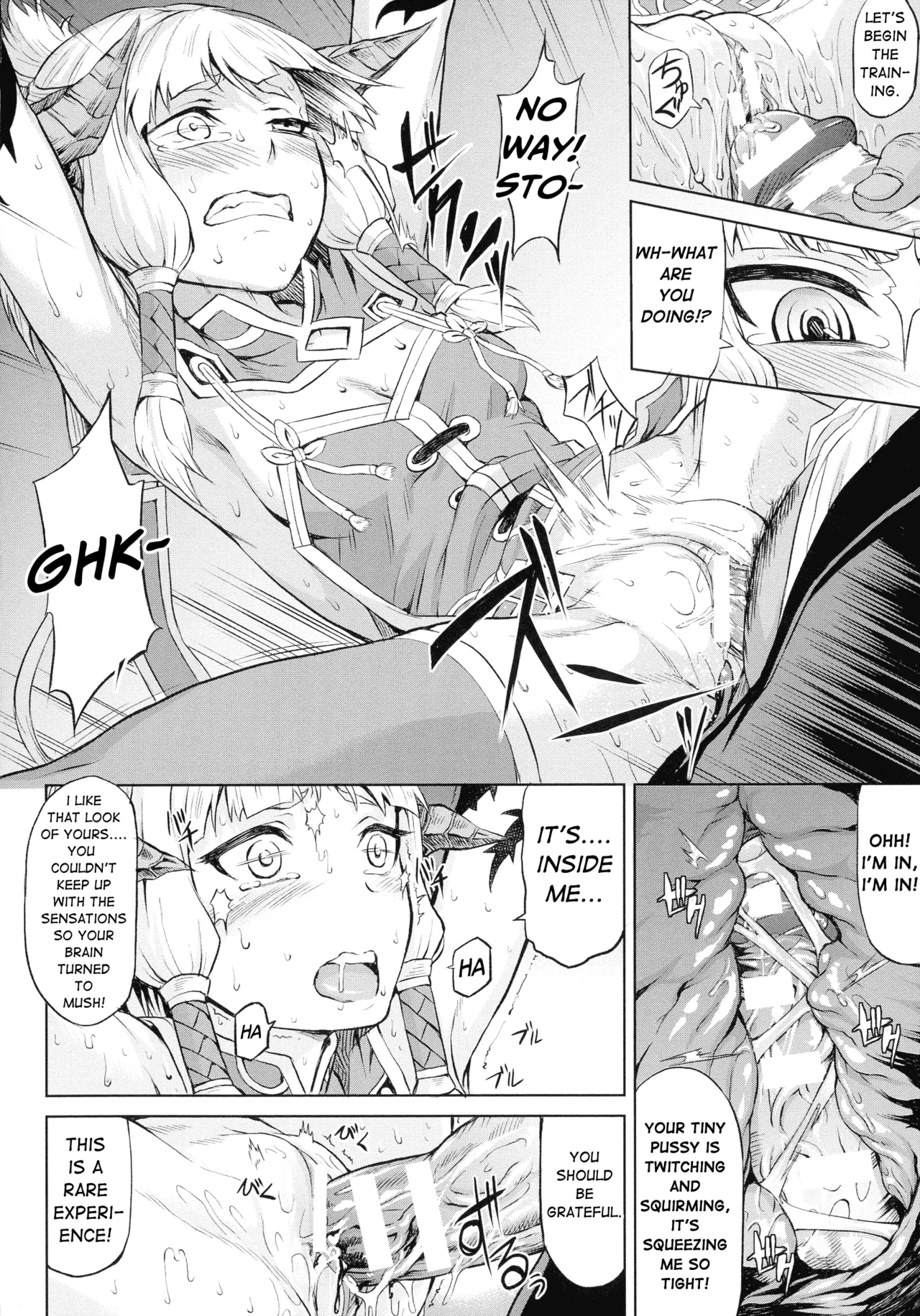 A Dragon Girl's Fall Into Lewdness page 10