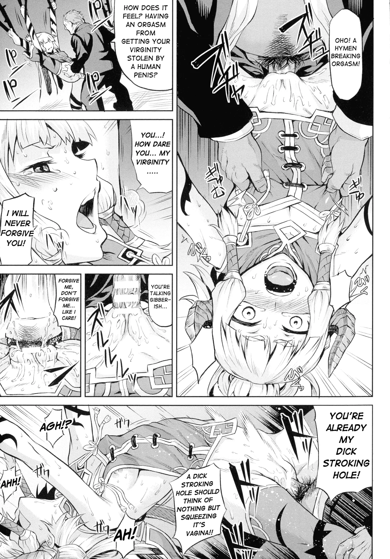 A Dragon Girl's Fall Into Lewdness page 11