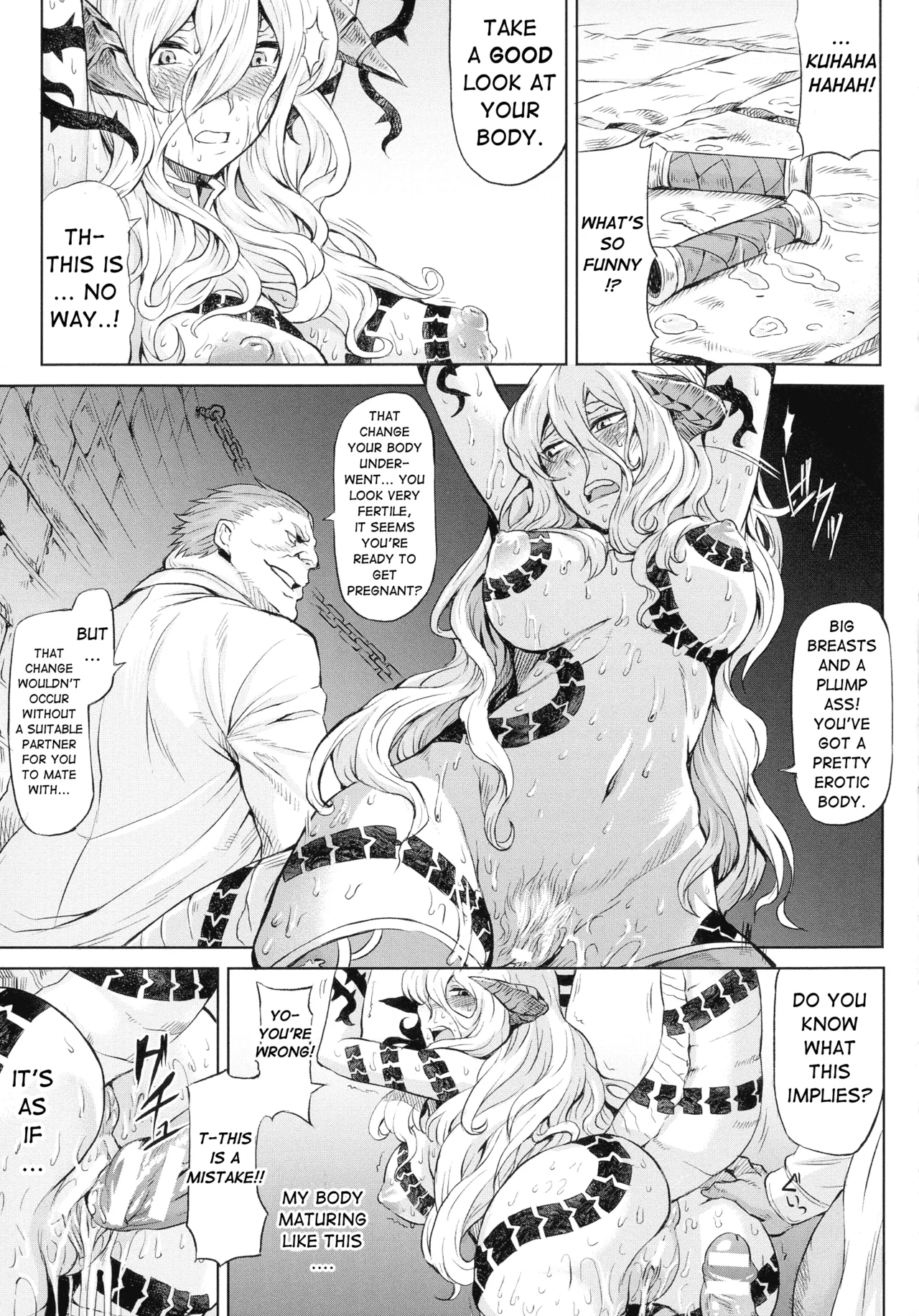 A Dragon Girl's Fall Into Lewdness page 17
