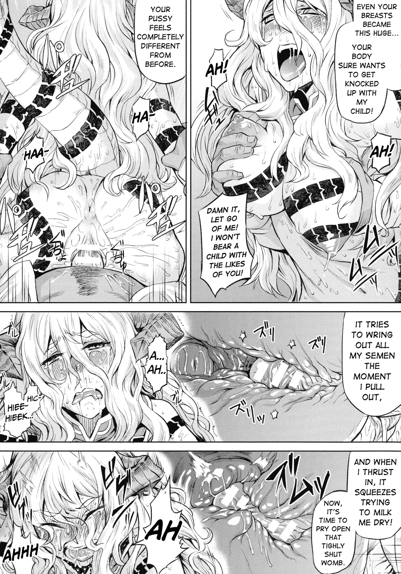 A Dragon Girl's Fall Into Lewdness page 19
