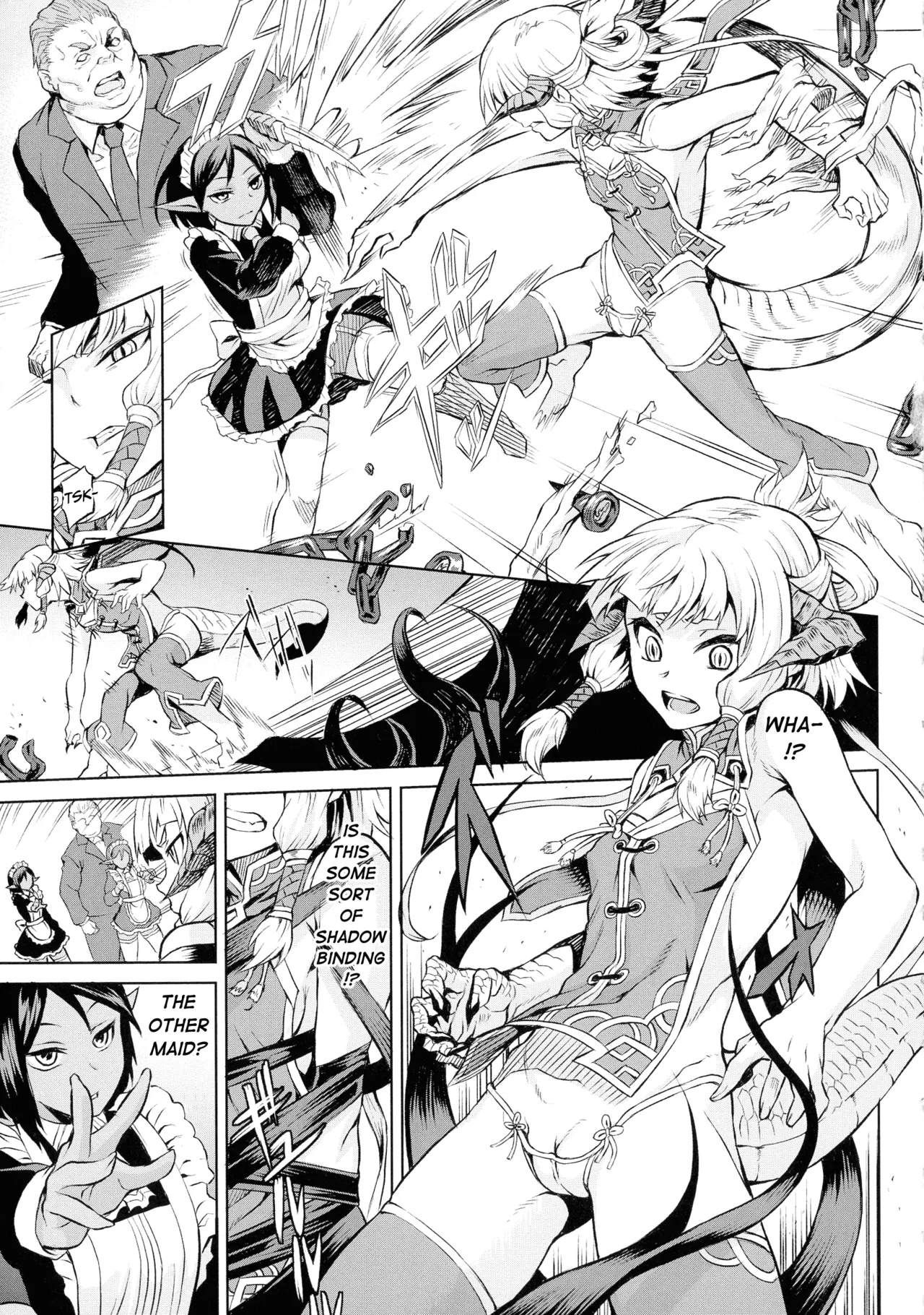 A Dragon Girl's Fall Into Lewdness page 5