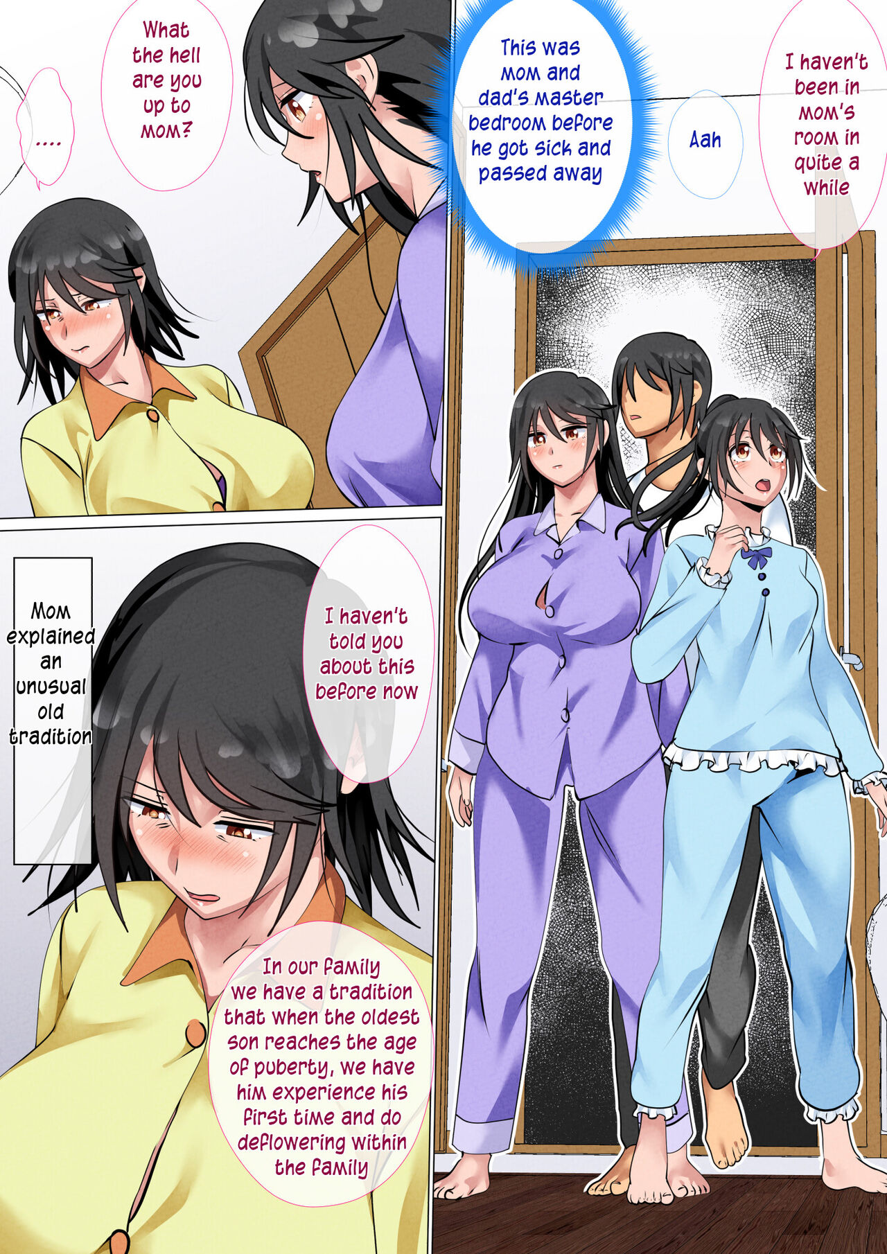 A family with a tradition of taking their son's virginity page 7