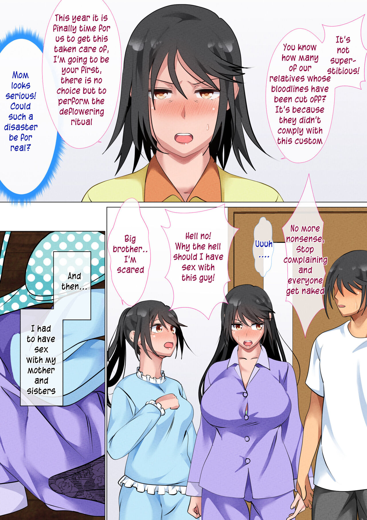 A family with a tradition of taking their son's virginity page 9