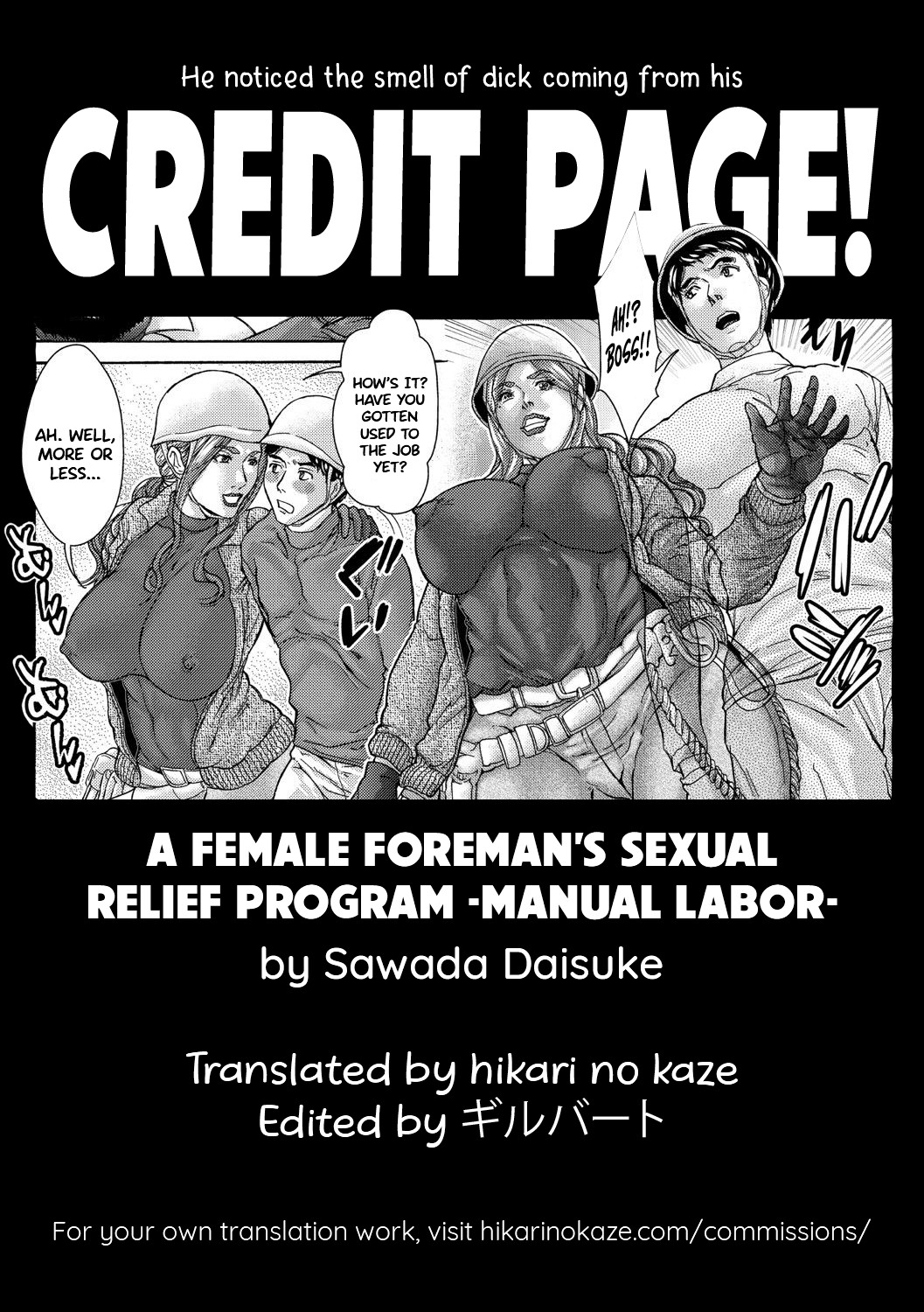 A female foreman's sexual relief program -Manual labor- page 25