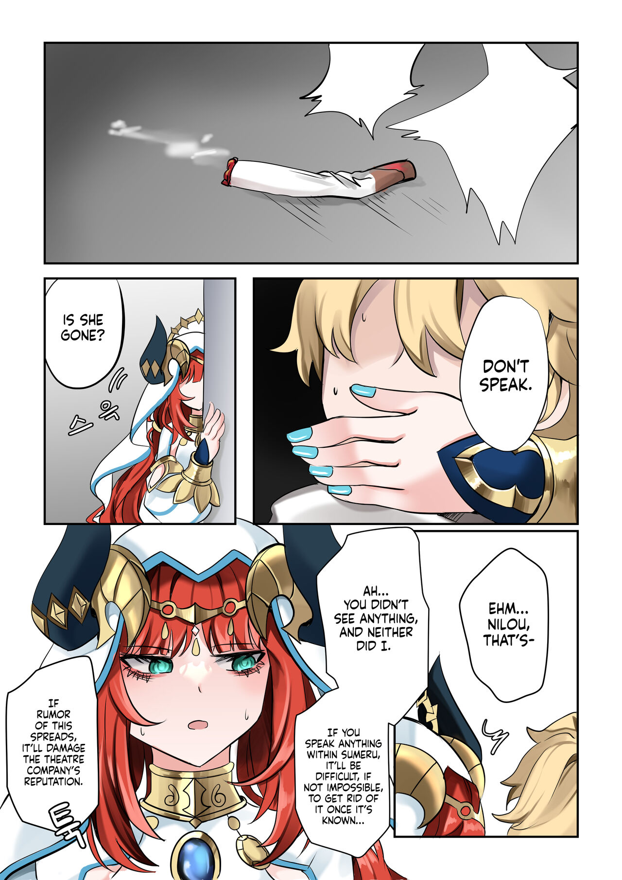 A Flower Blooming in the Smoke page 5