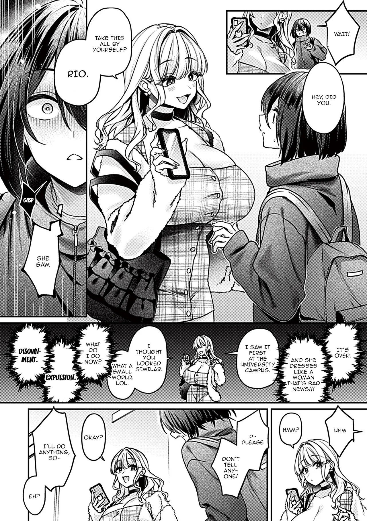 A Forceful Gyaru's Shy Man Raising Project Ch. 1-2 page 5