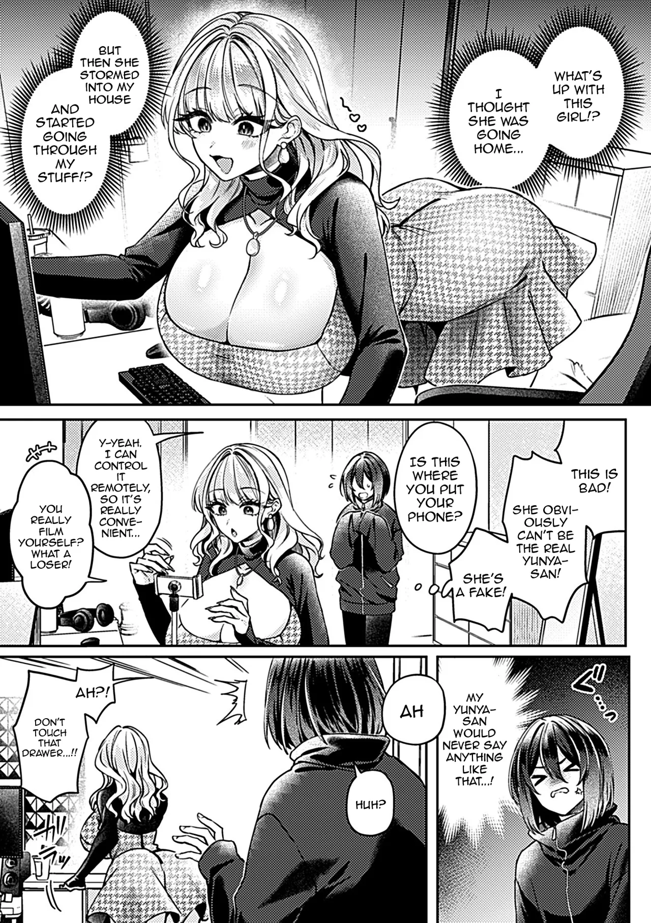 A Forceful Gyaru's Shy Man Raising Project Ch.2 page 4