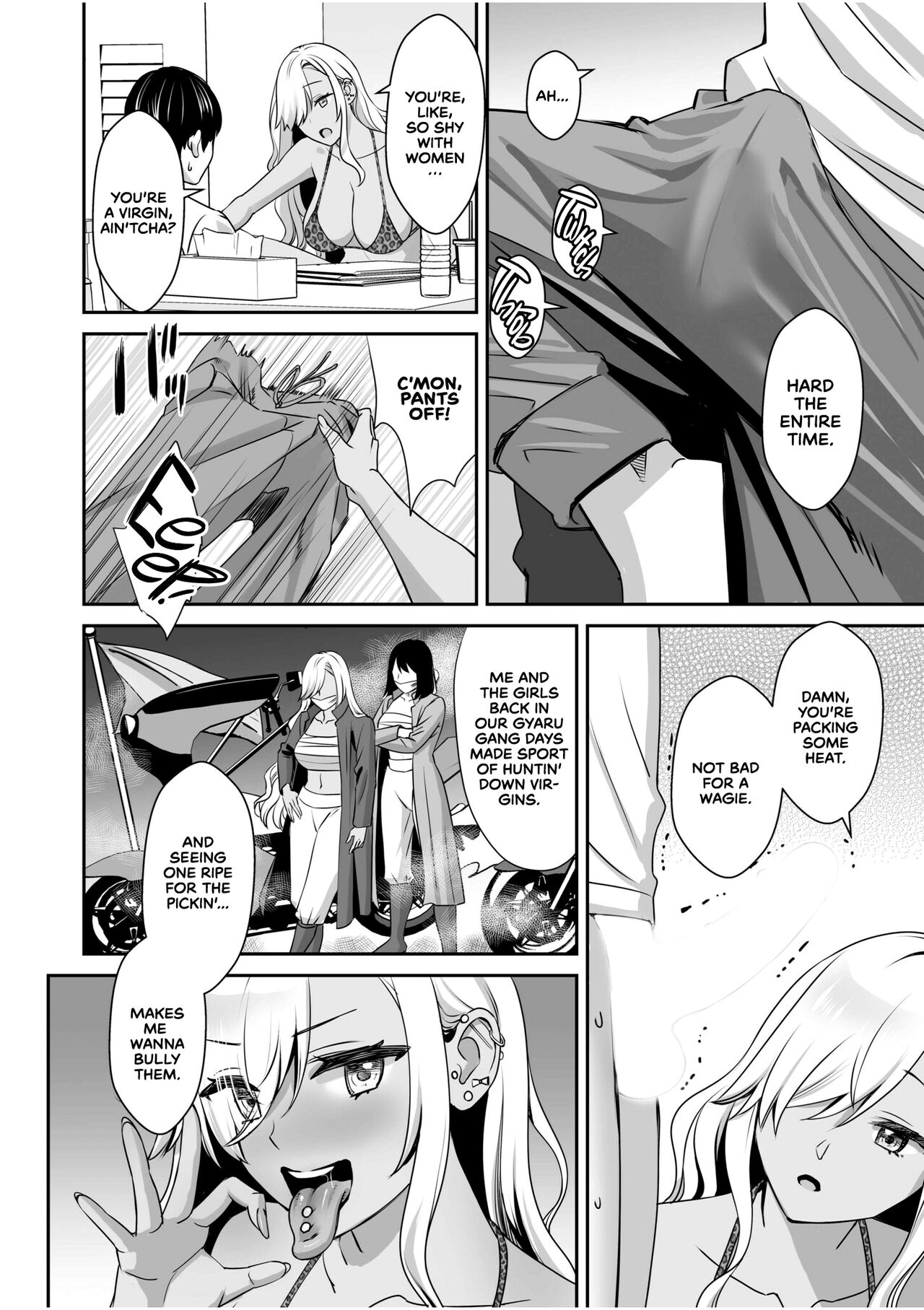 A Former Gyaru Gangster Who's Into Hunting Virgins?! page 5