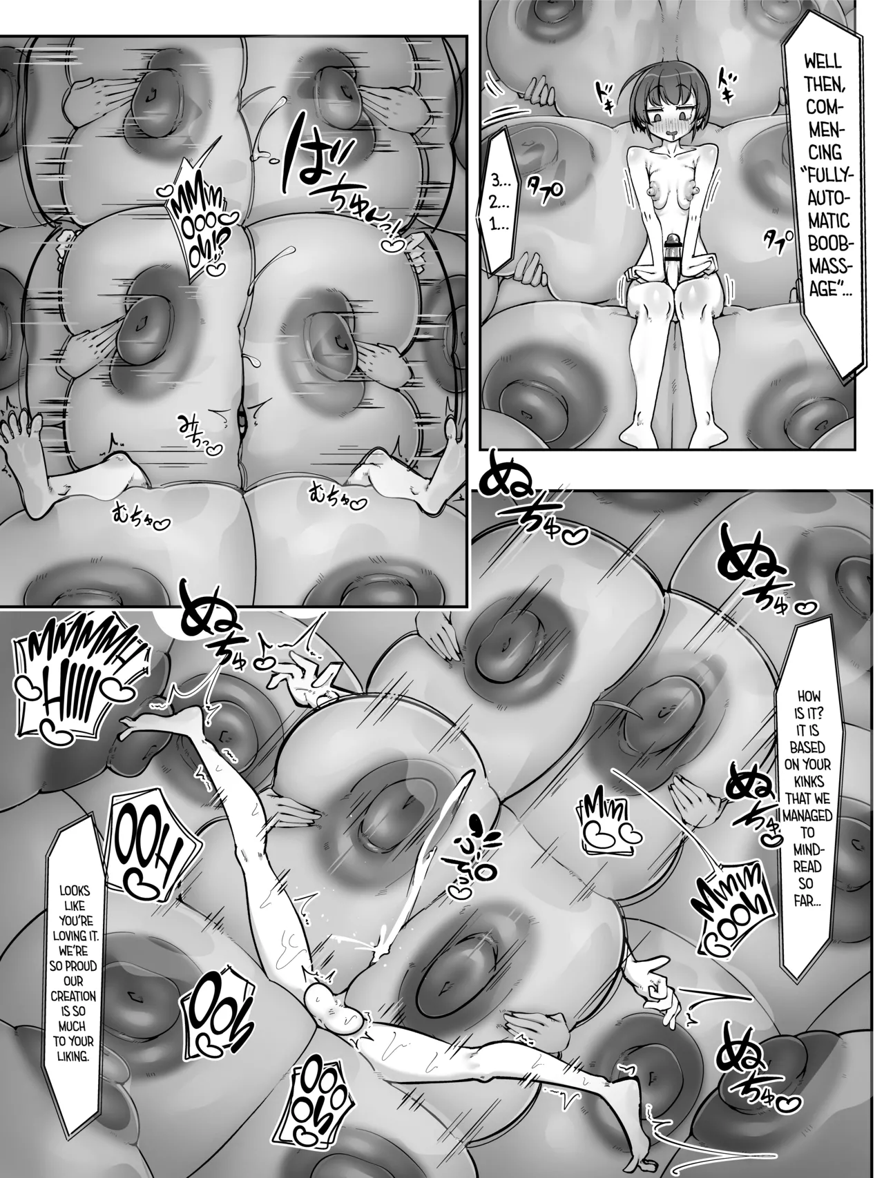 A Futanari Girl Is Getting Squeezed Dry by a Group of Huge and Plump Aliens page 18