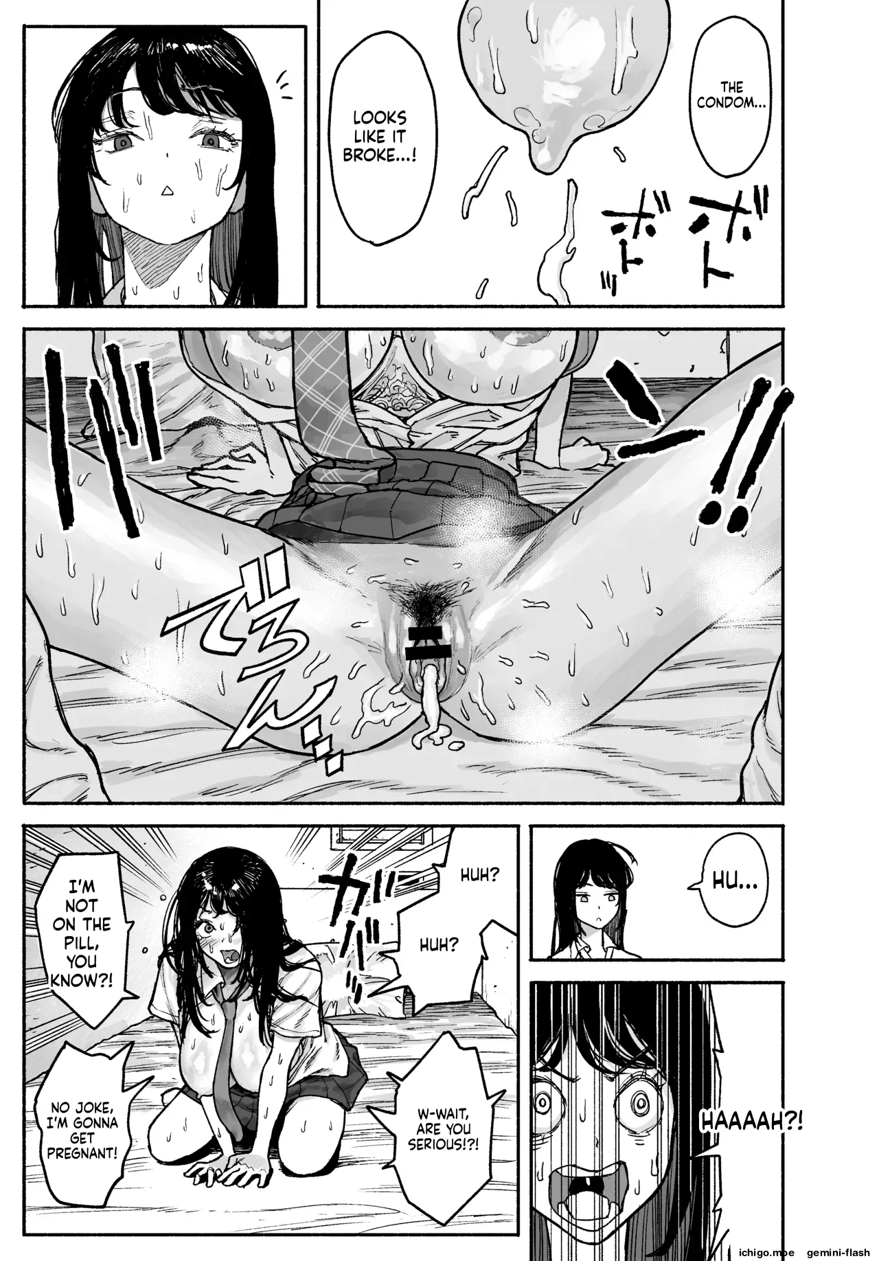 A Gal Stayed Over, So I Got to Cum Inside Her. page 31