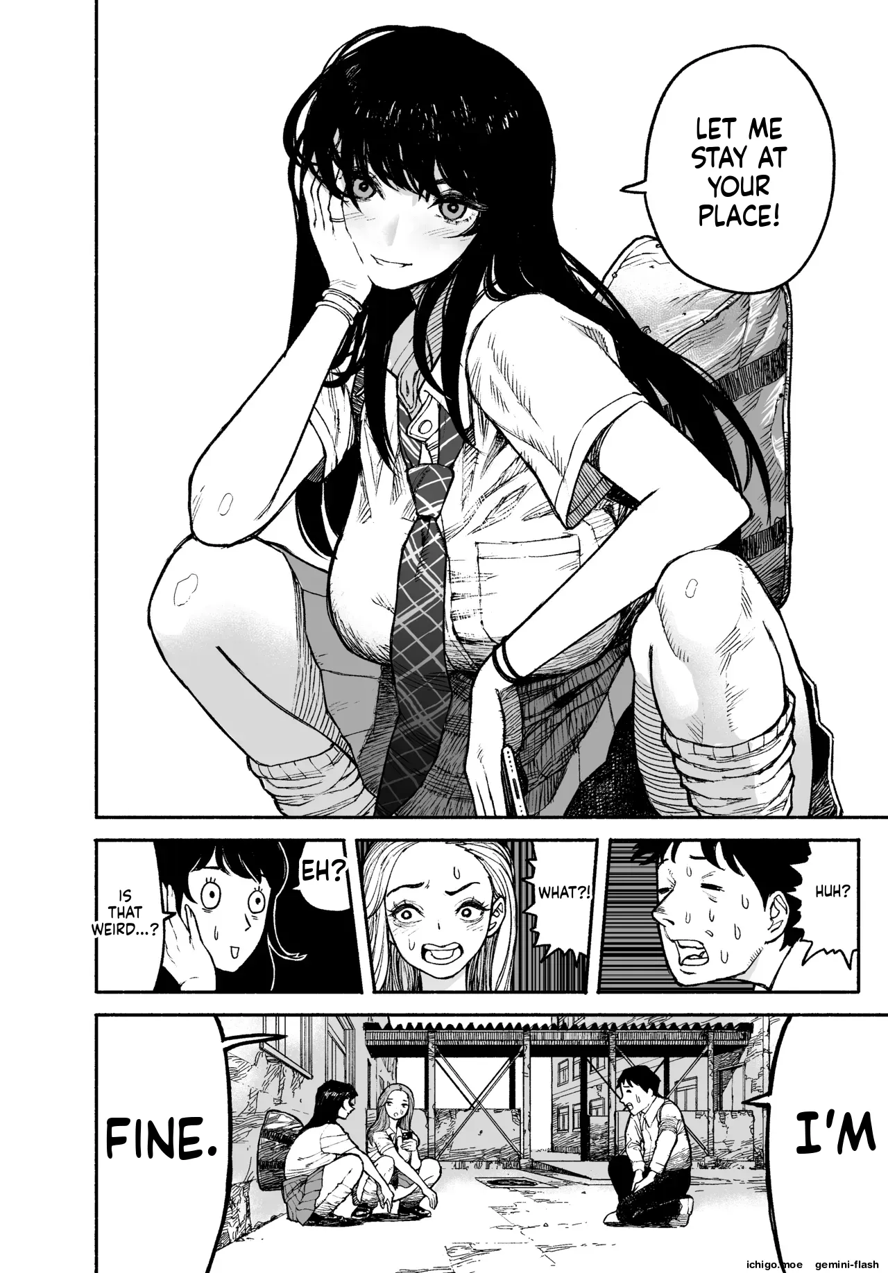 A Gal Stayed Over, So I Got to Cum Inside Her. page 54