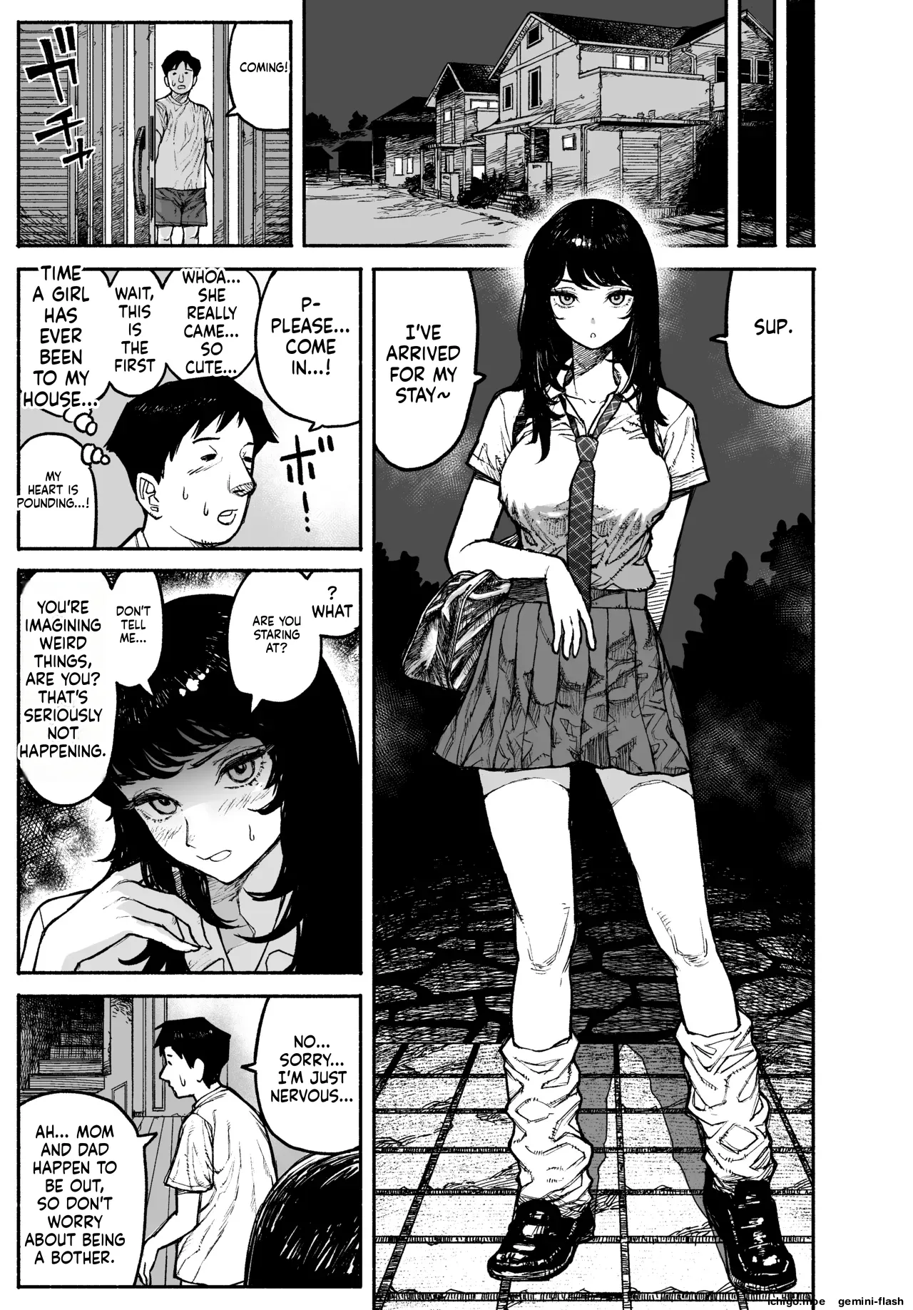 A Gal Stayed Over, So I Got to Cum Inside Her. page 7