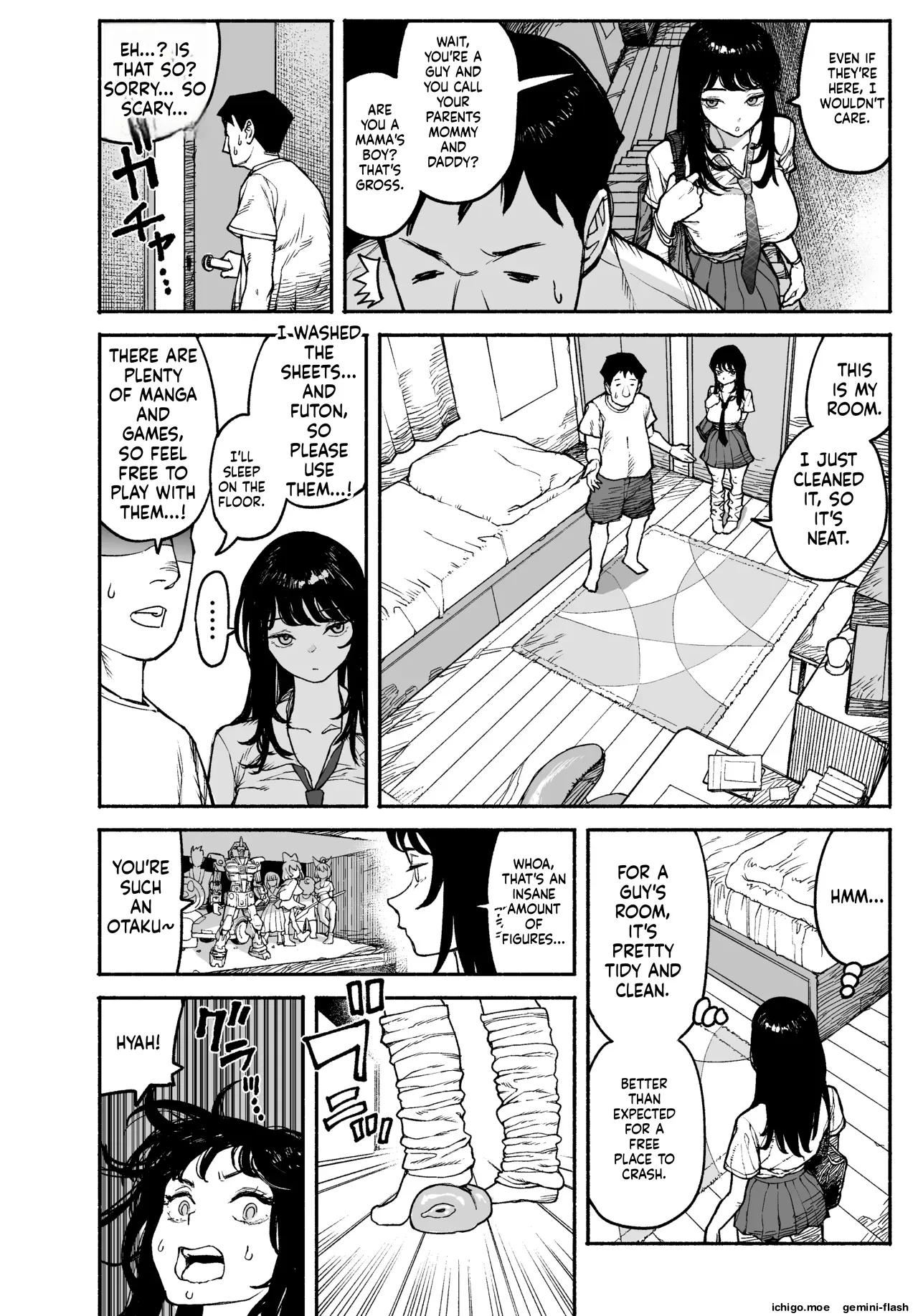 A Gal Stayed Over, So I Got to Cum Inside Her. page 8