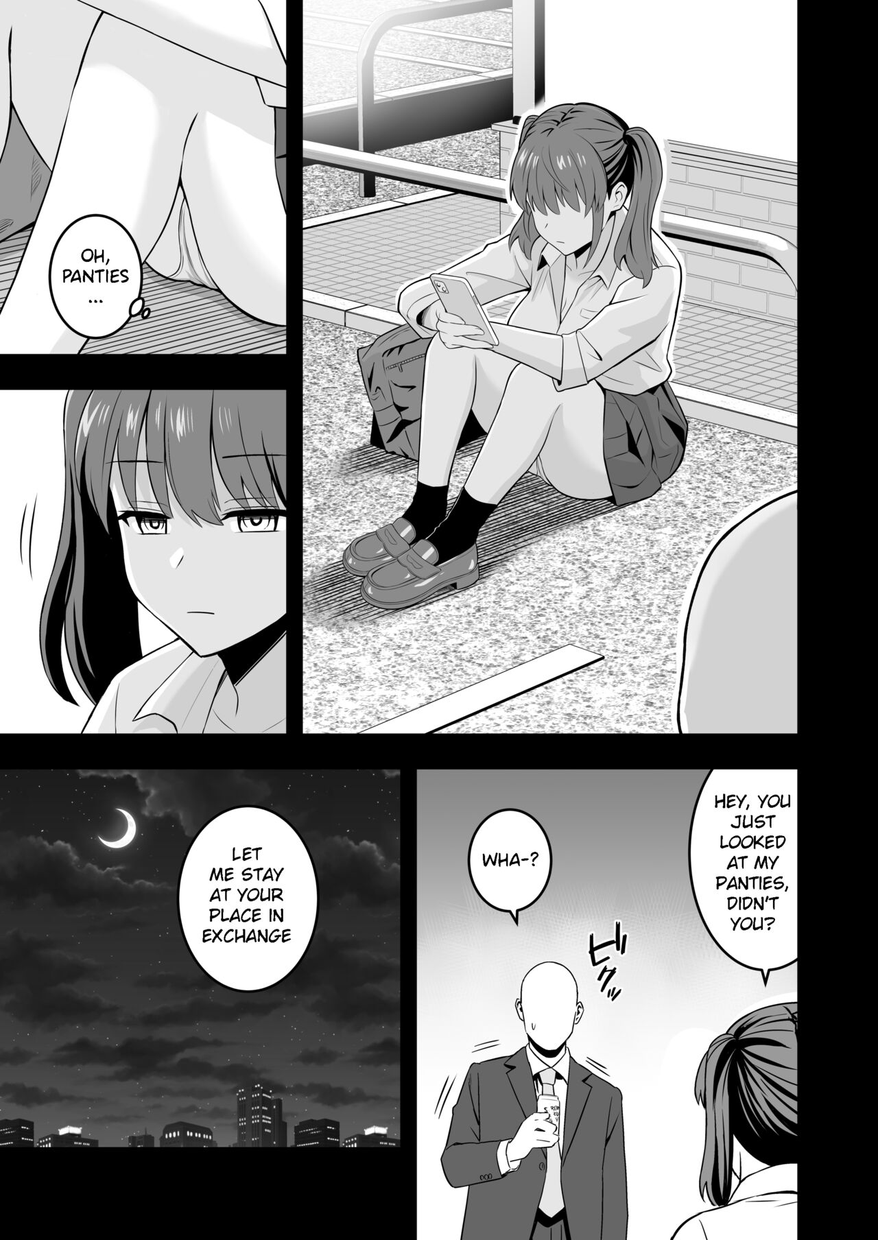 A Gal who ran away from home conveniently for me page 6
