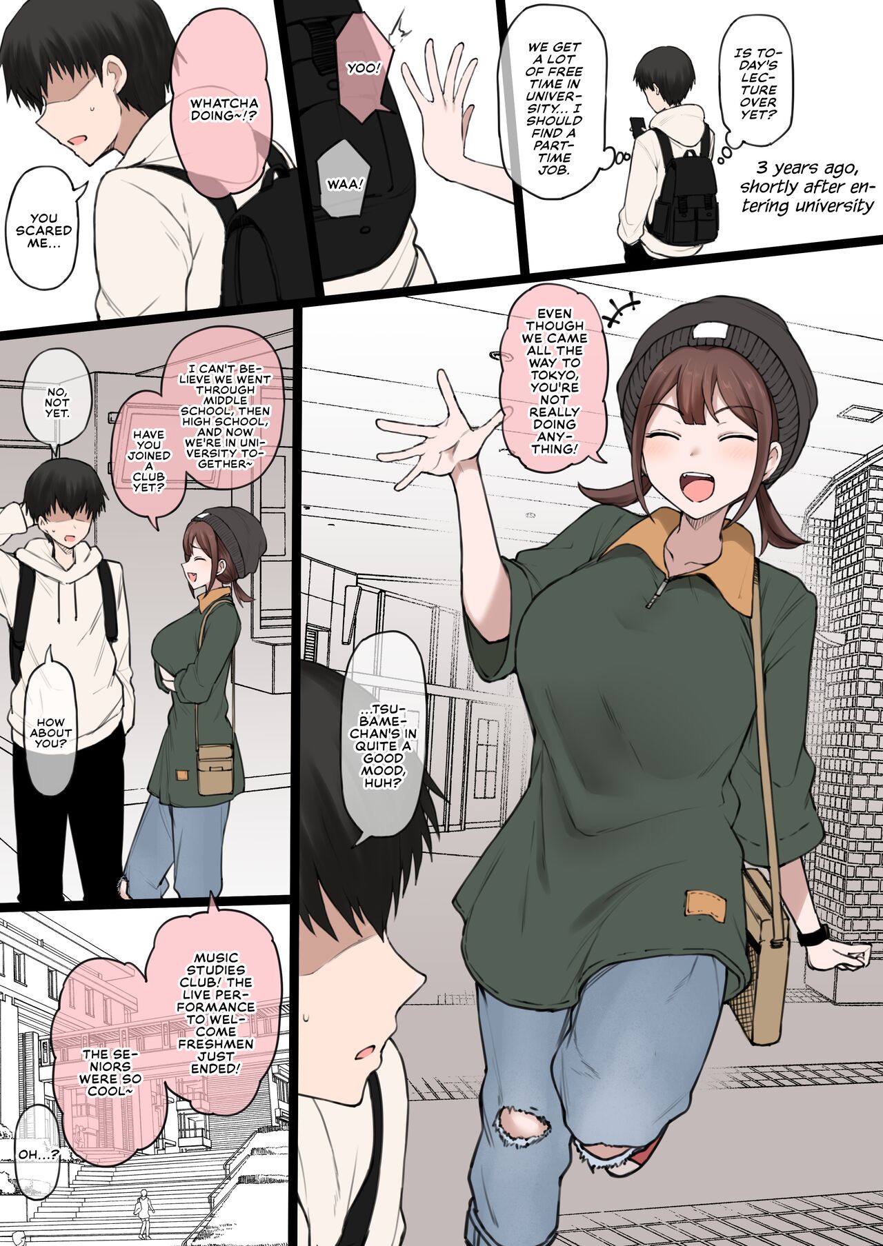 A Girlfriend Who Plays Along with My Cuckold Fetish + Prequel + CG page 49