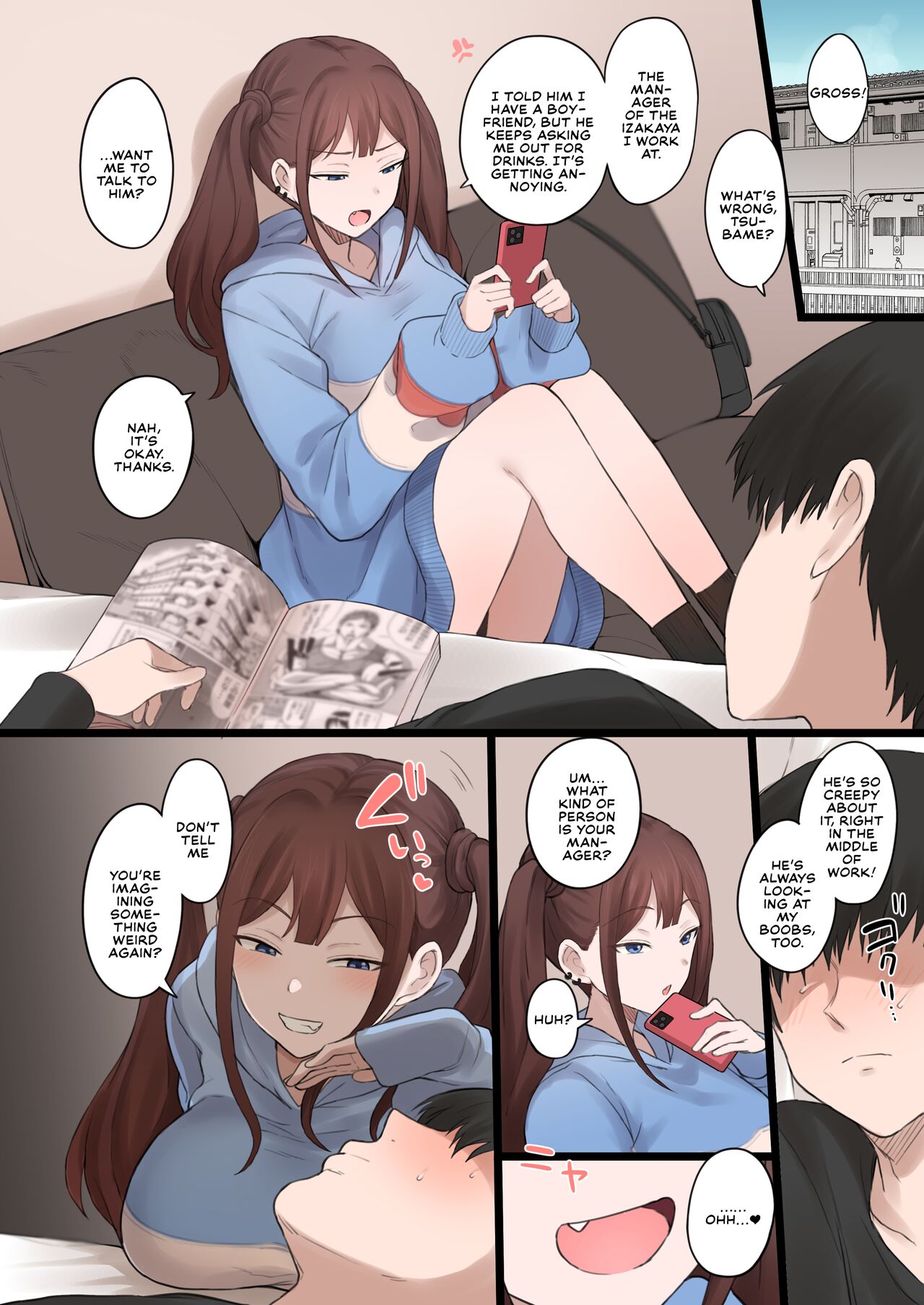 A Girlfriend Who Plays Along with My Cuckold Fetish + Prequel page 11