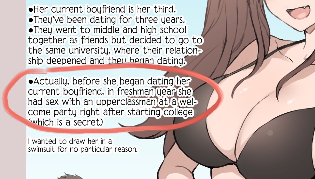 A Girlfriend Who Plays Along with My Cuckold Fetish + Prequel page 48