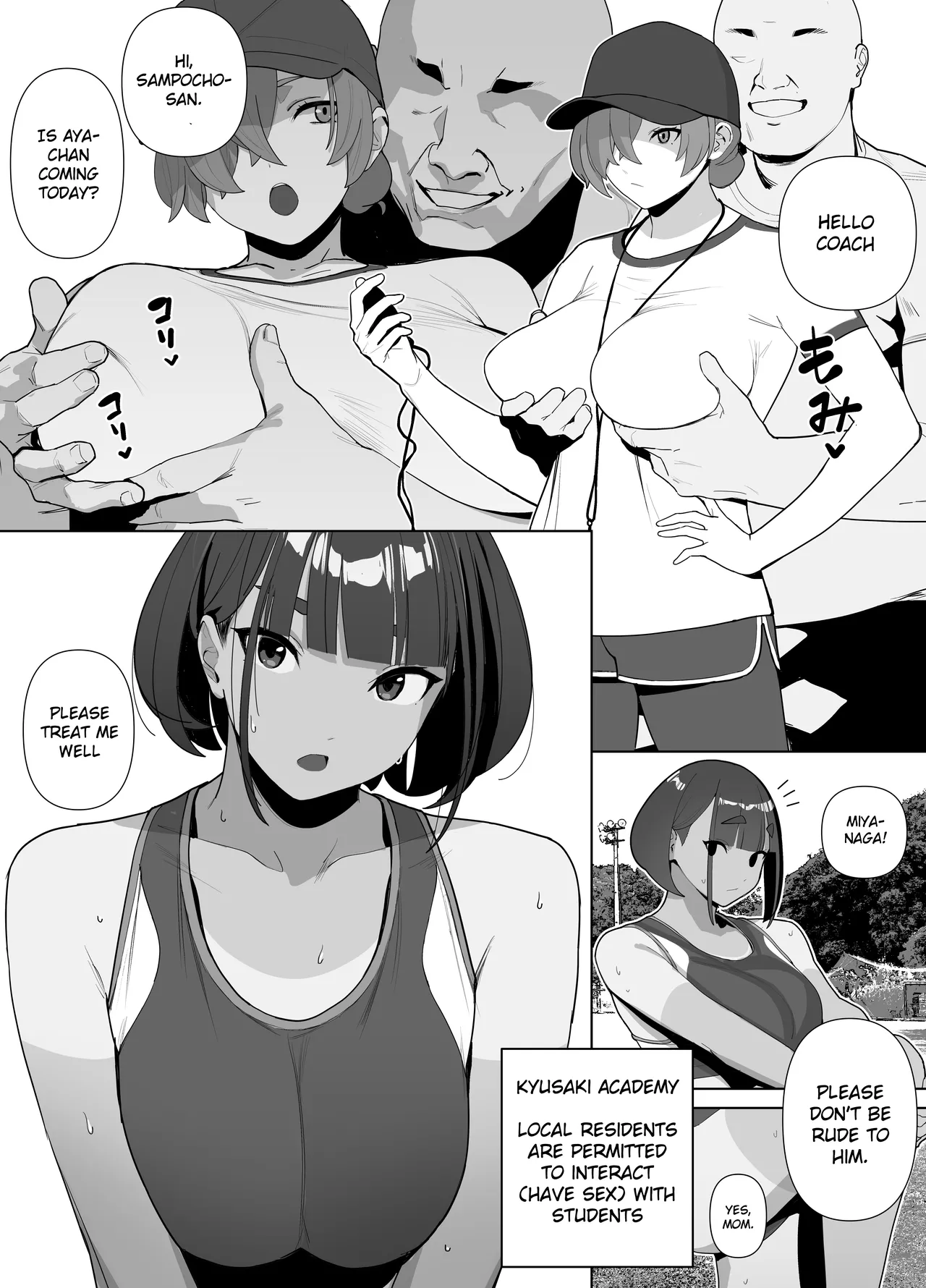A Girls’ Athletics Club Where You Can Have Sex Anytime page 92