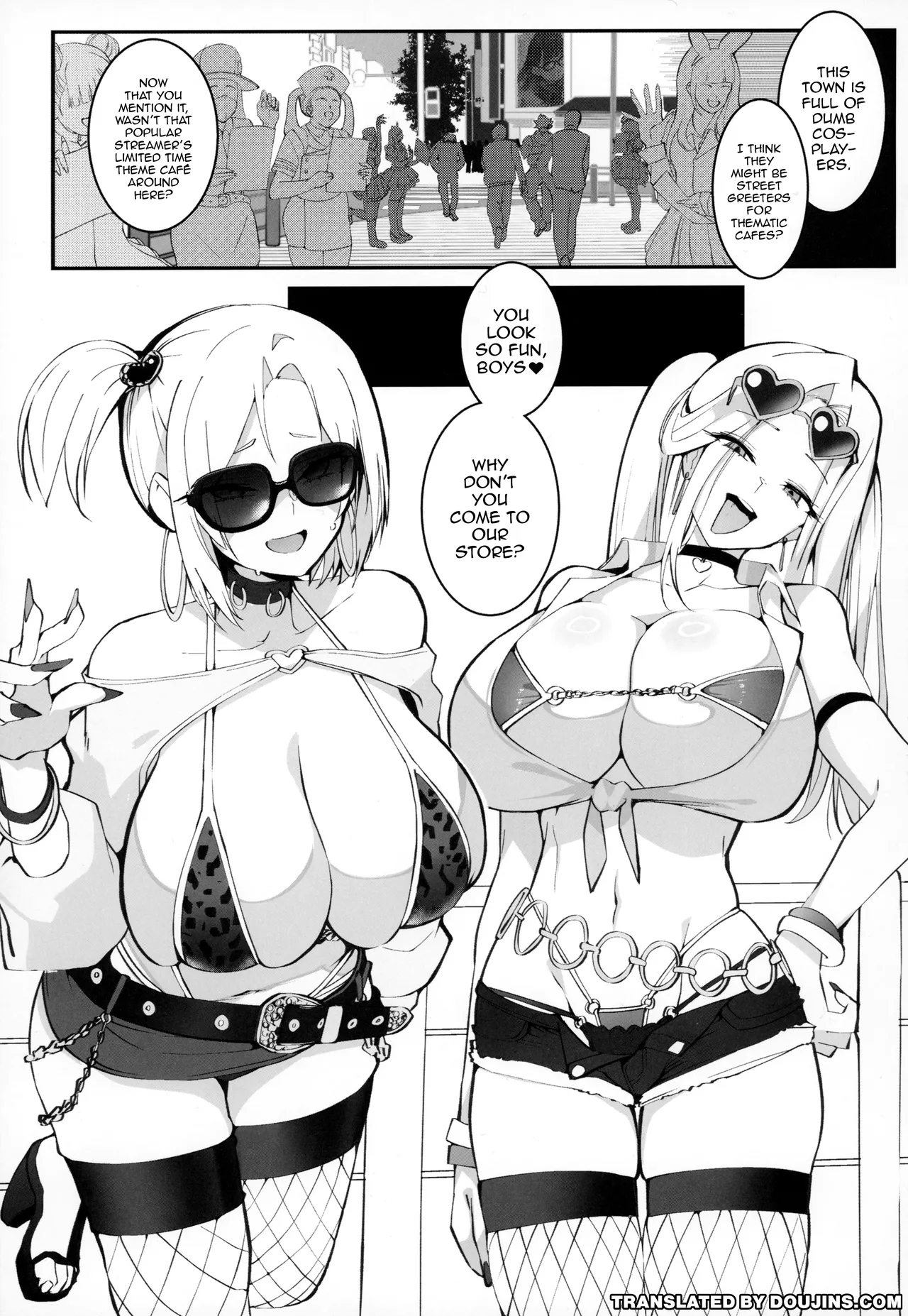 A Gyaru Mother And Daughter's Unsavory Way To Earn Money 2 page 2