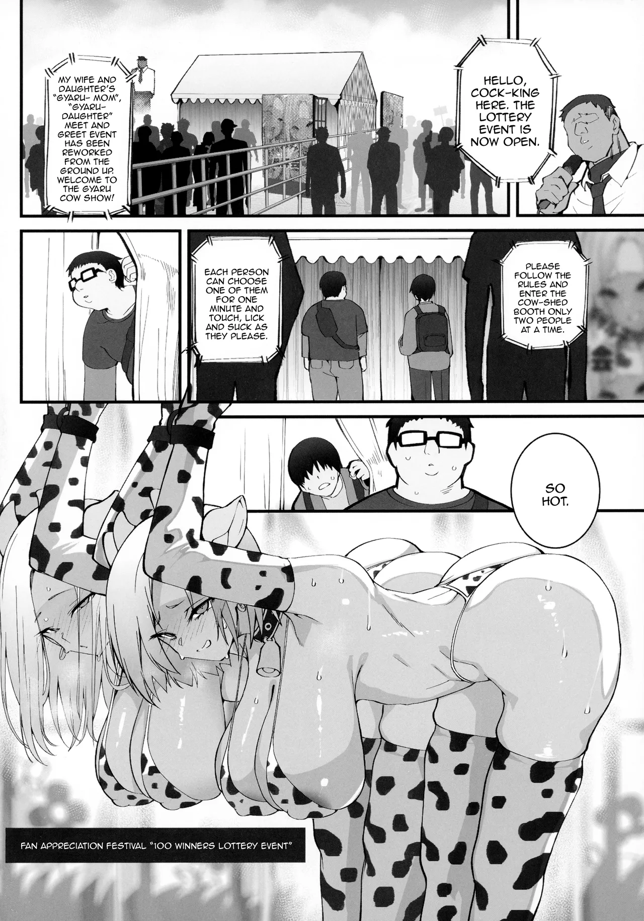 A Gyaru Mother And Daughter's Unsavory Way To Earn Money 2 page 9