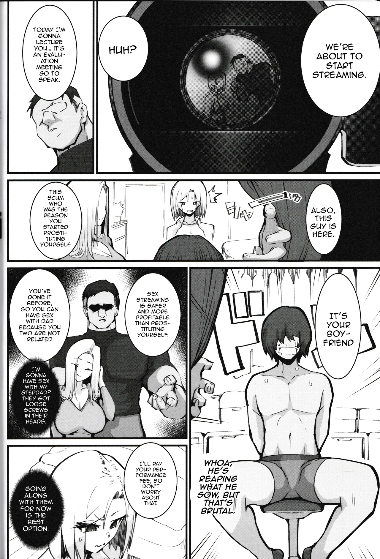 A Gyaru Mother and Daughter's Unsavory Way to Earn Money page 6