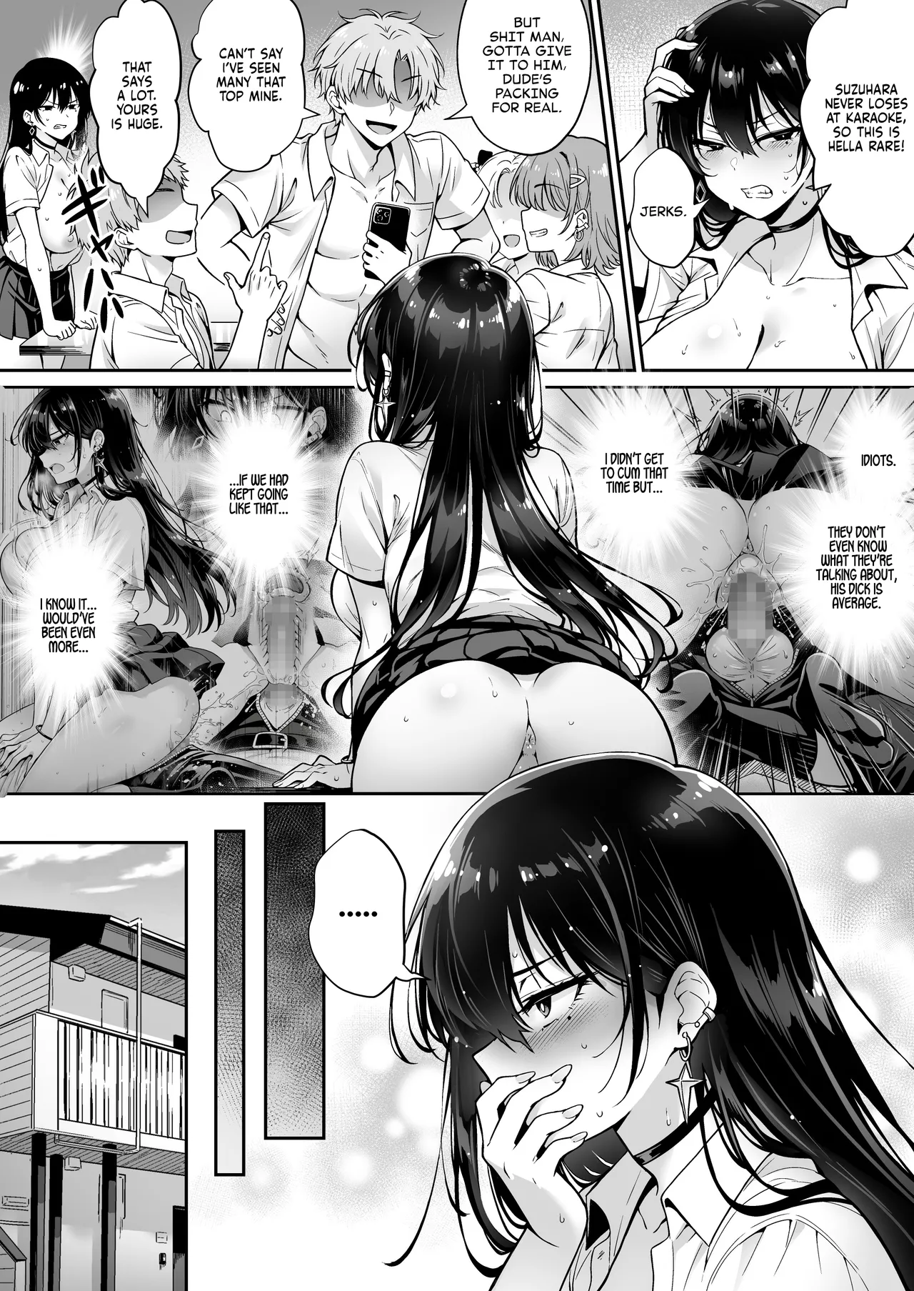 A gyaru showed up at my place and stole my virginity. page 20