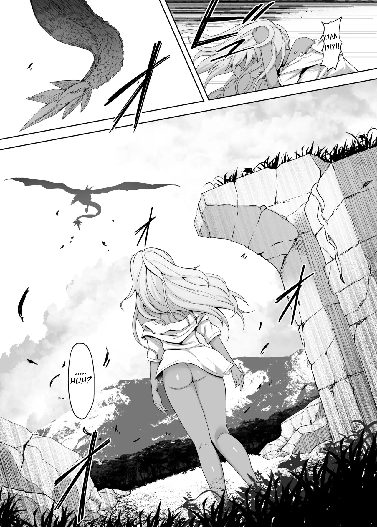 A Gyaru Who Bullies a Futanari High School Girl page 54