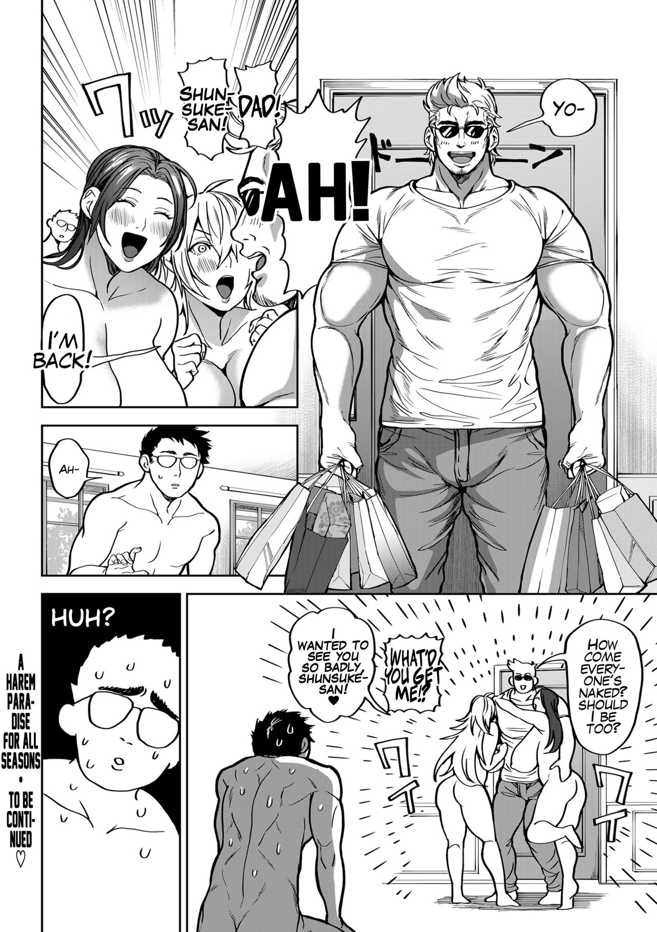 A Harem Paradise for All Seasons! Part 5: Mother VS Daughter page 28