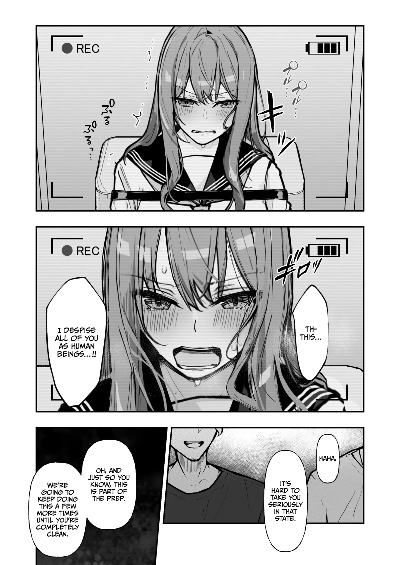 A High School Girl's Submissive Restraints 3 -The Day The Akido Girl Lost- page 16