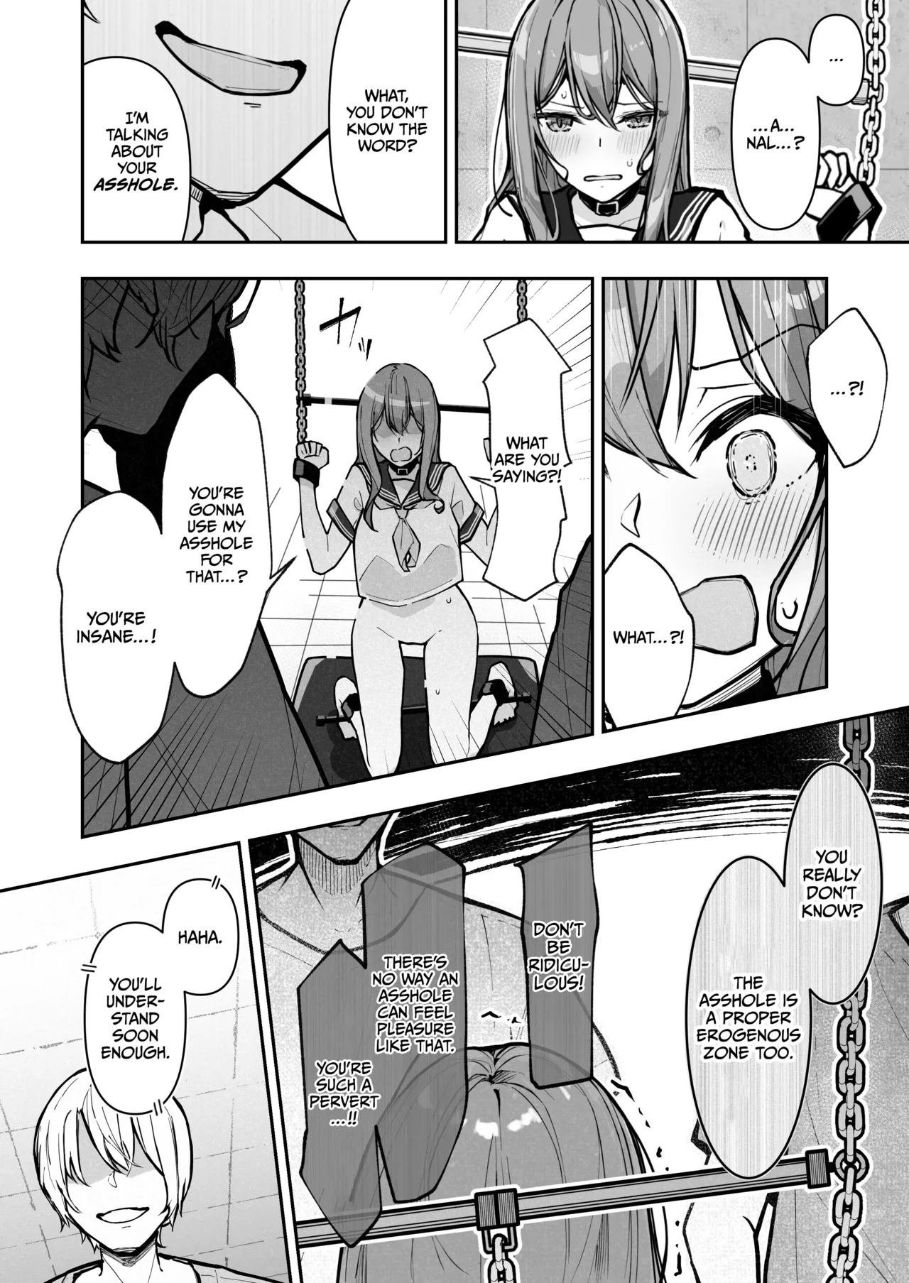 A High School Girl's Submissive Restraints 3 -The Day The Akido Girl Lost- page 20