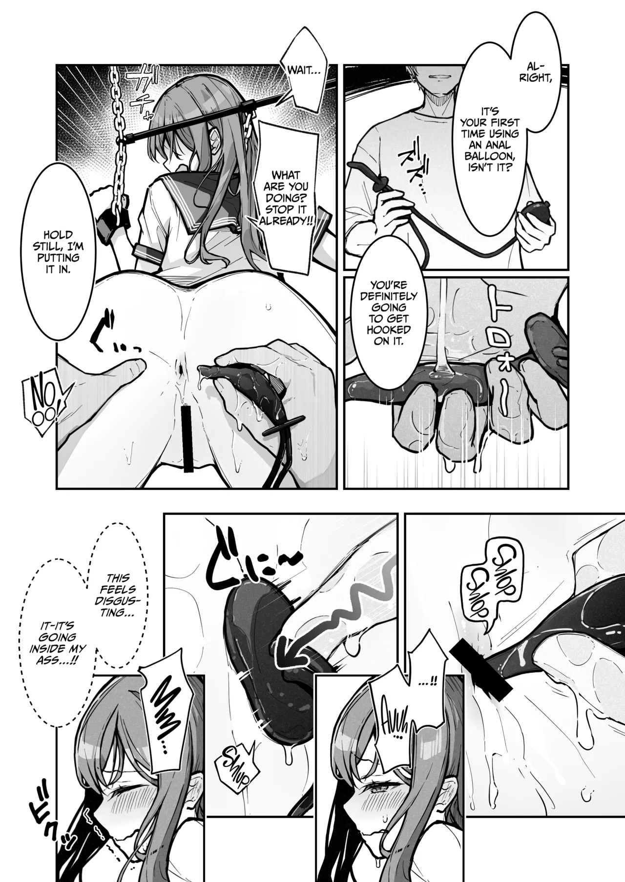 A High School Girl's Submissive Restraints 3 -The Day The Akido Girl Lost- page 21