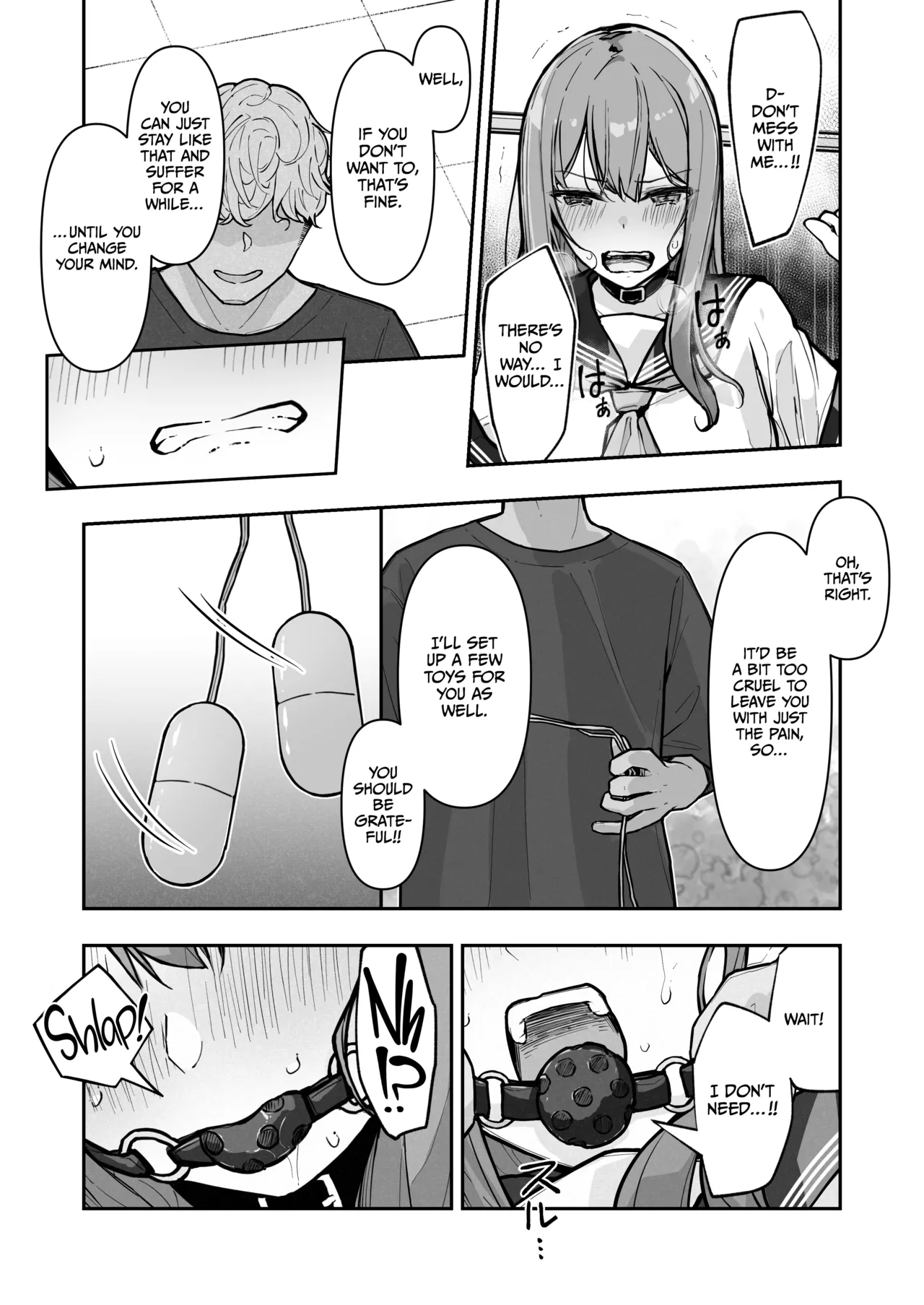 A High School Girl's Submissive Restraints 3 -The Day The Akido Girl Lost- page 26