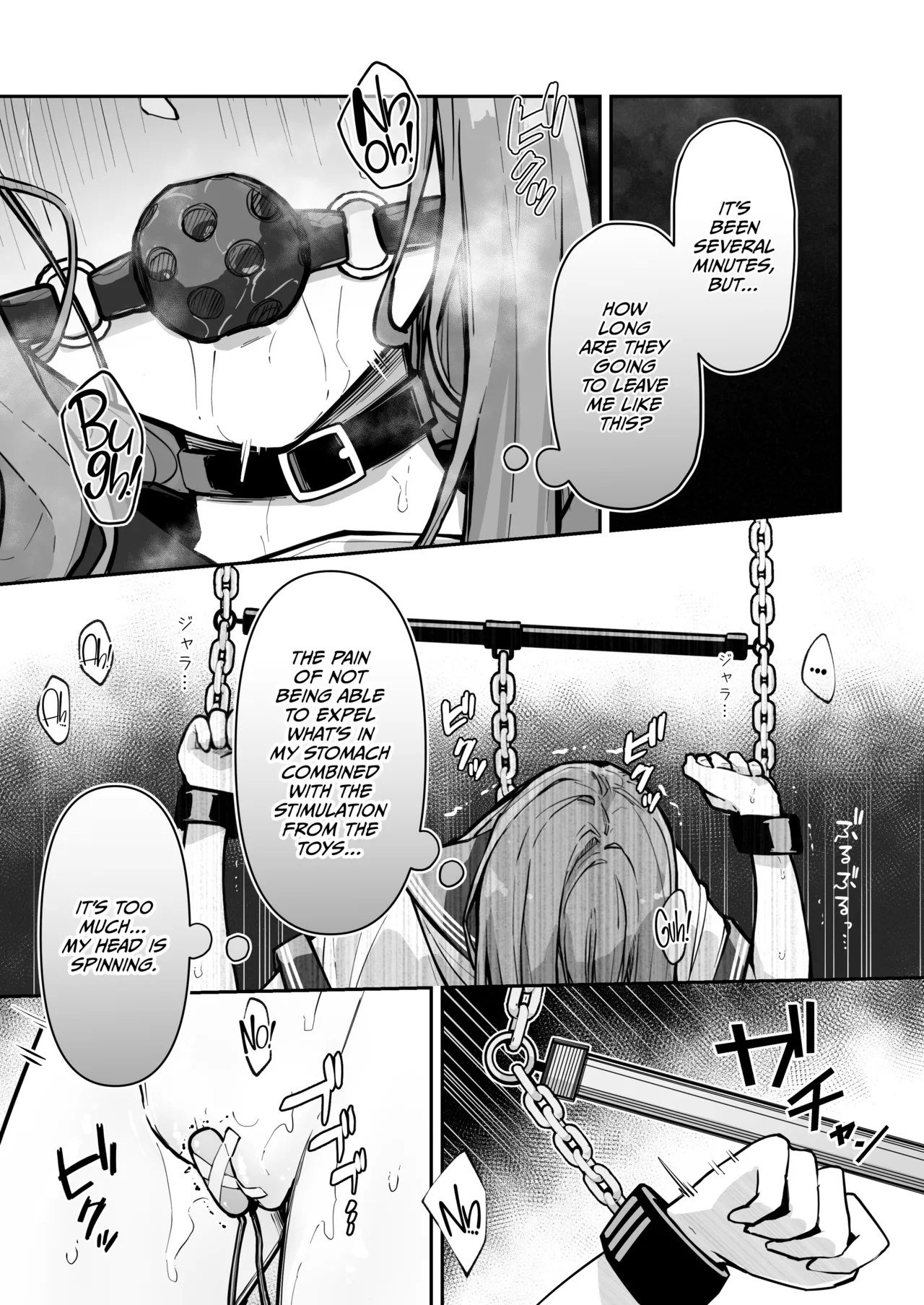 A High School Girl's Submissive Restraints 3 -The Day The Akido Girl Lost- page 30