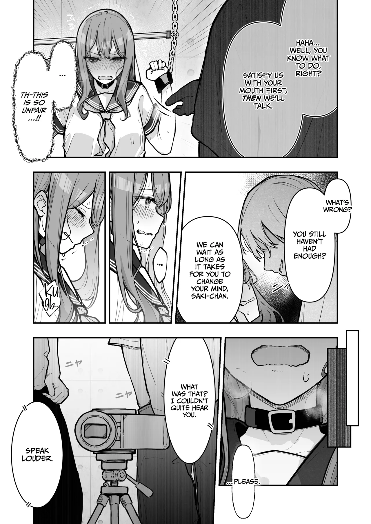 A High School Girl's Submissive Restraints 3 -The Day The Akido Girl Lost- page 33