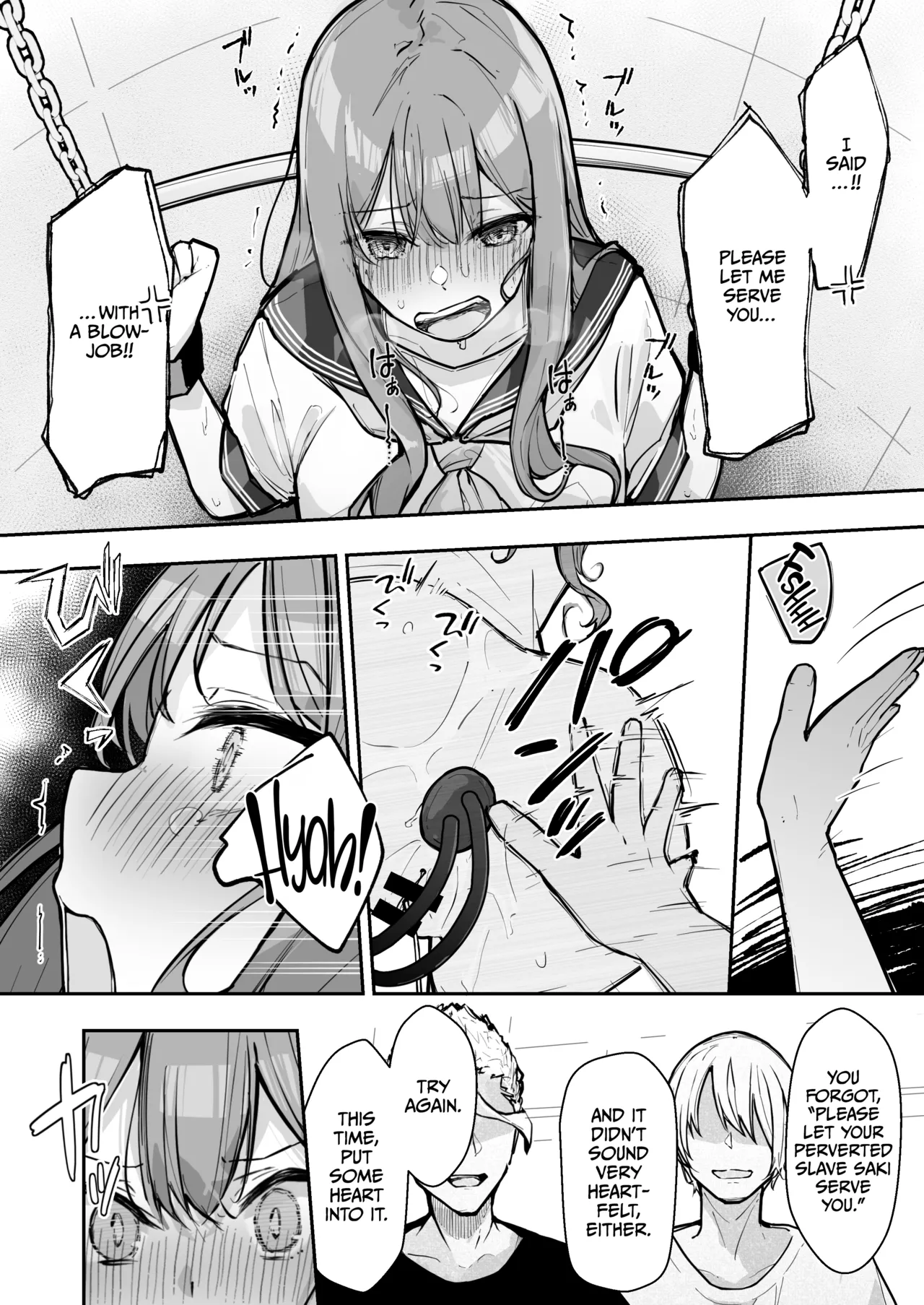 A High School Girl's Submissive Restraints 3 -The Day The Akido Girl Lost- page 34