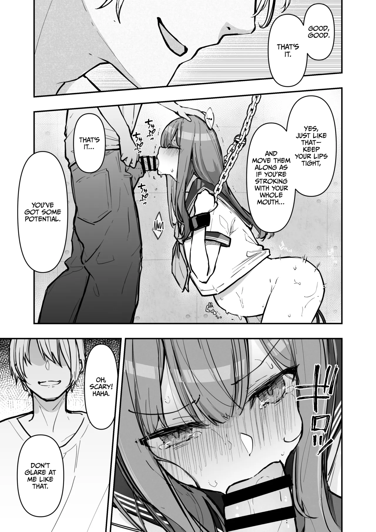A High School Girl's Submissive Restraints 3 -The Day The Akido Girl Lost- page 38