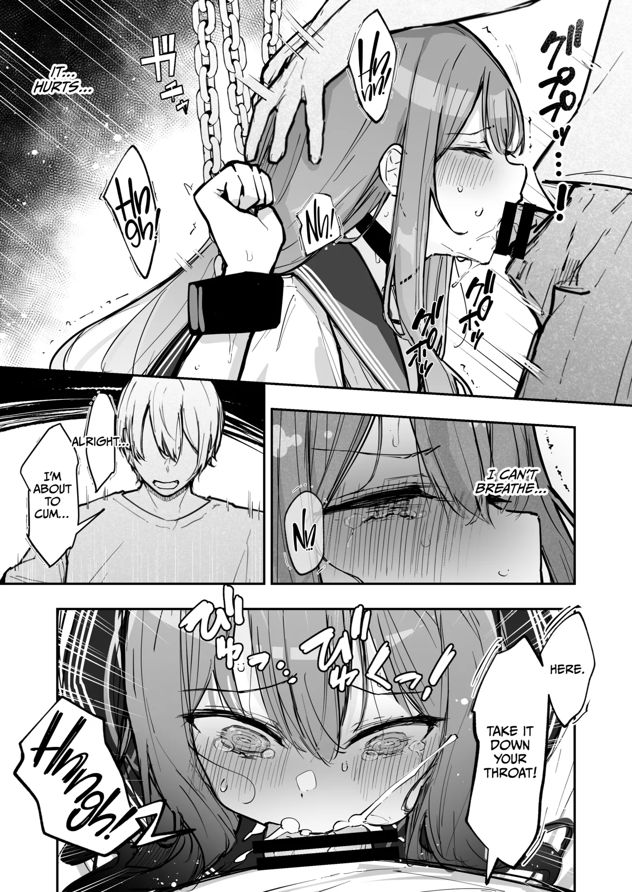 A High School Girl's Submissive Restraints 3 -The Day The Akido Girl Lost- page 40