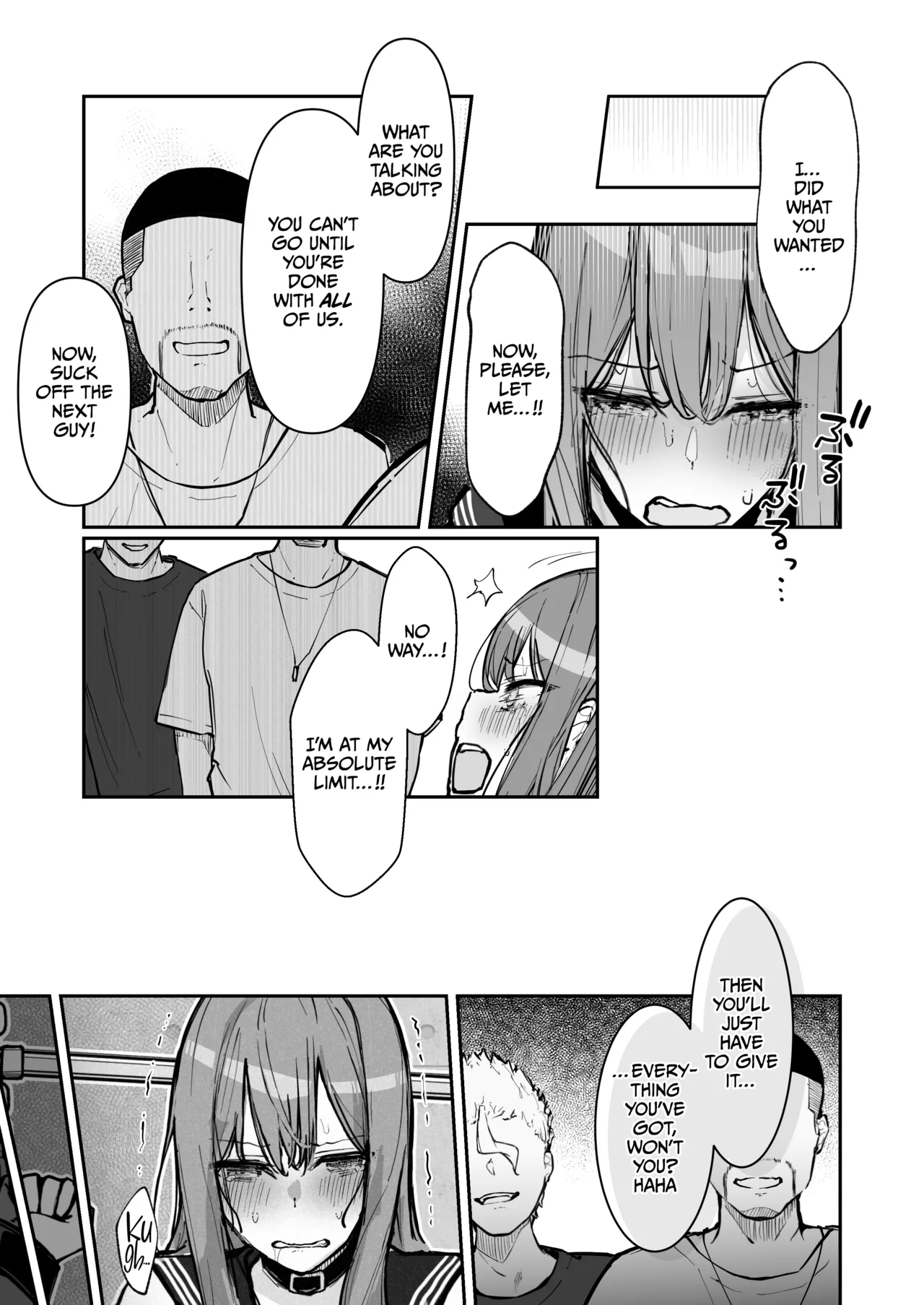 A High School Girl's Submissive Restraints 3 -The Day The Akido Girl Lost- page 42