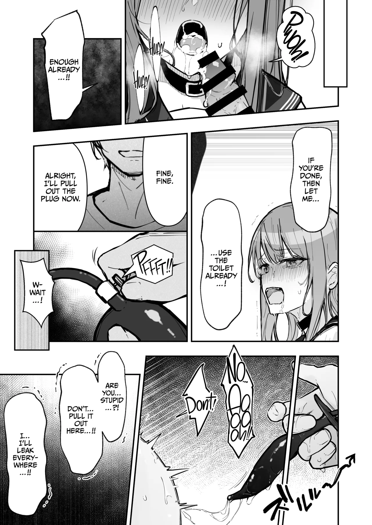 A High School Girl's Submissive Restraints 3 -The Day The Akido Girl Lost- page 45