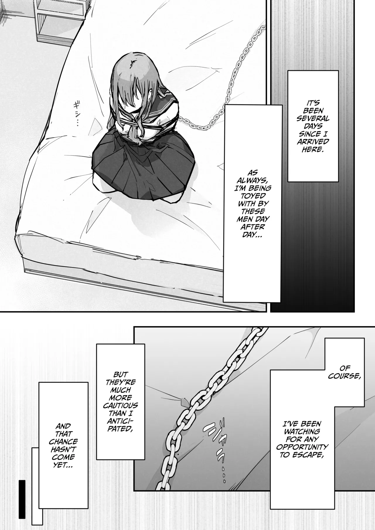 A High School Girl's Submissive Restraints 3 -The Day The Akido Girl Lost- page 6