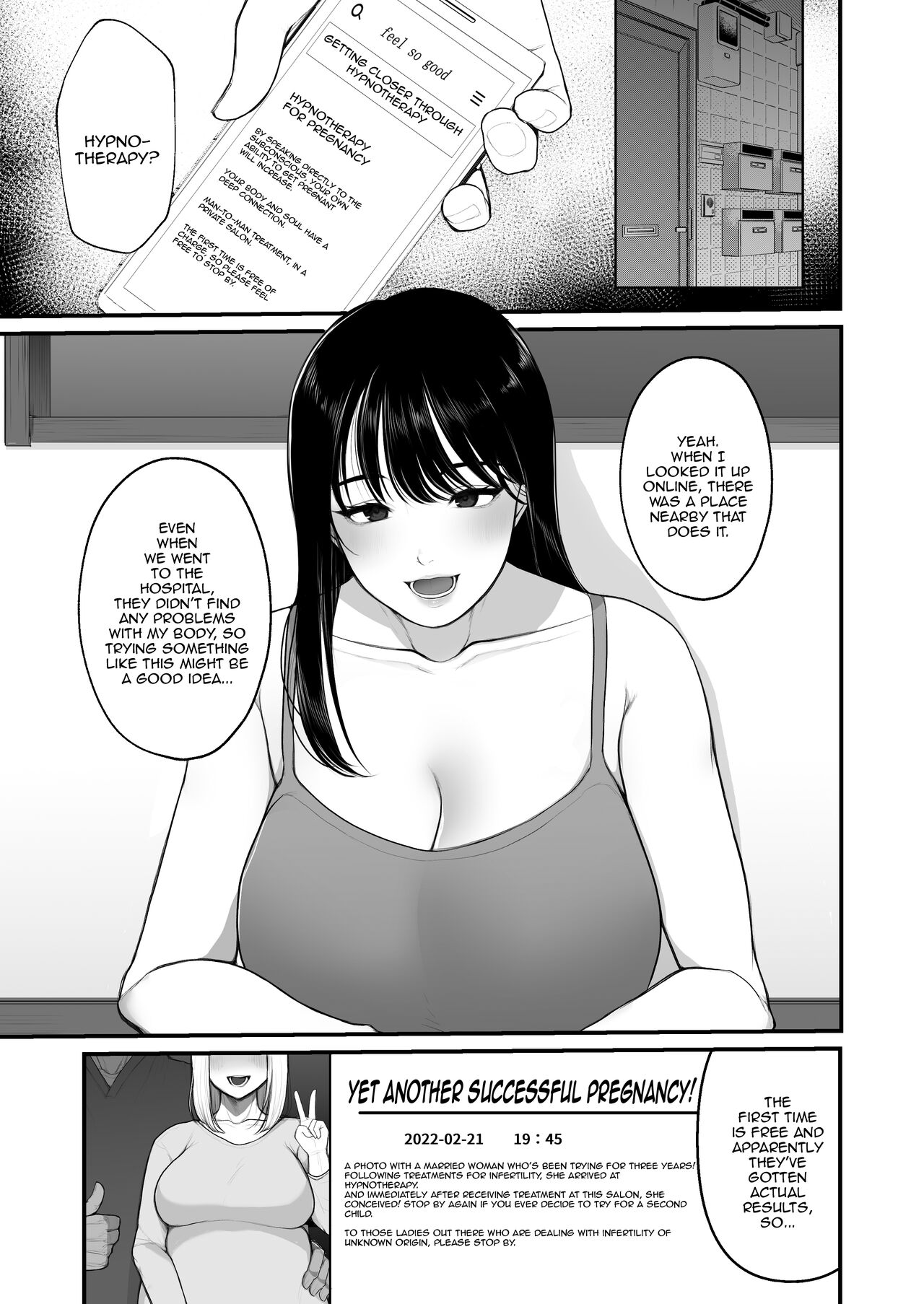A Housewife Looking To Get Pregnant Gets Inseminated By The Wrong Person Misusing Hypnosis Therapy page 2