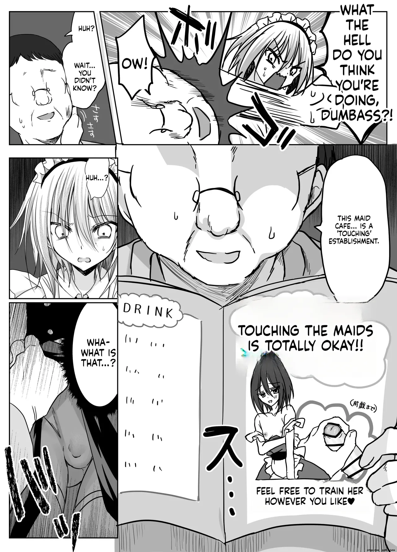 A Humiliating Fall from Grace at the Cross-Dressing Maid Café I Used to Look Down On! page 10