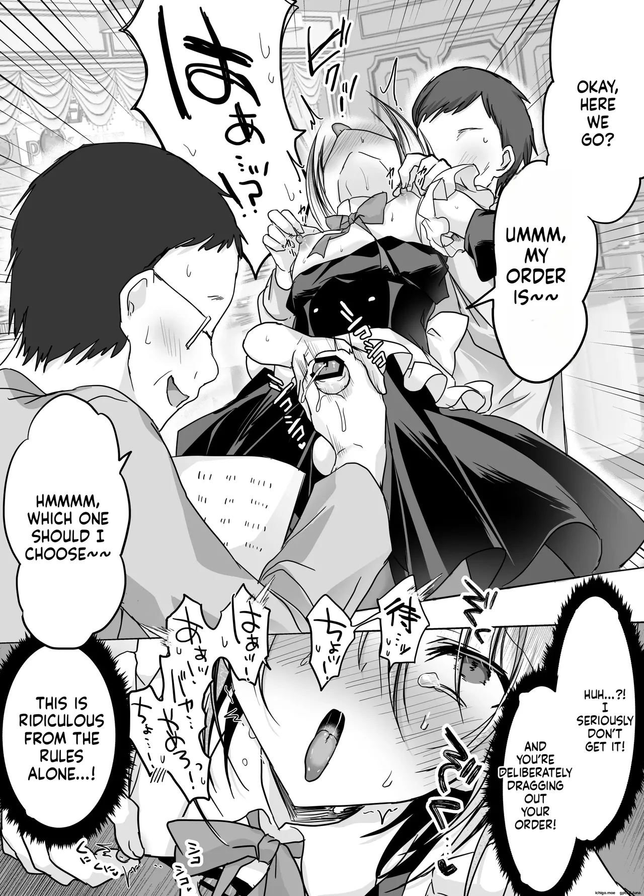 A Humiliating Fall from Grace at the Cross-Dressing Maid Café I Used to Look Down On! page 16