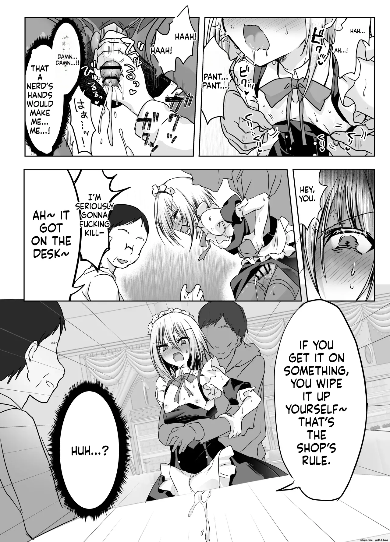 A Humiliating Fall from Grace at the Cross-Dressing Maid Café I Used to Look Down On! page 24