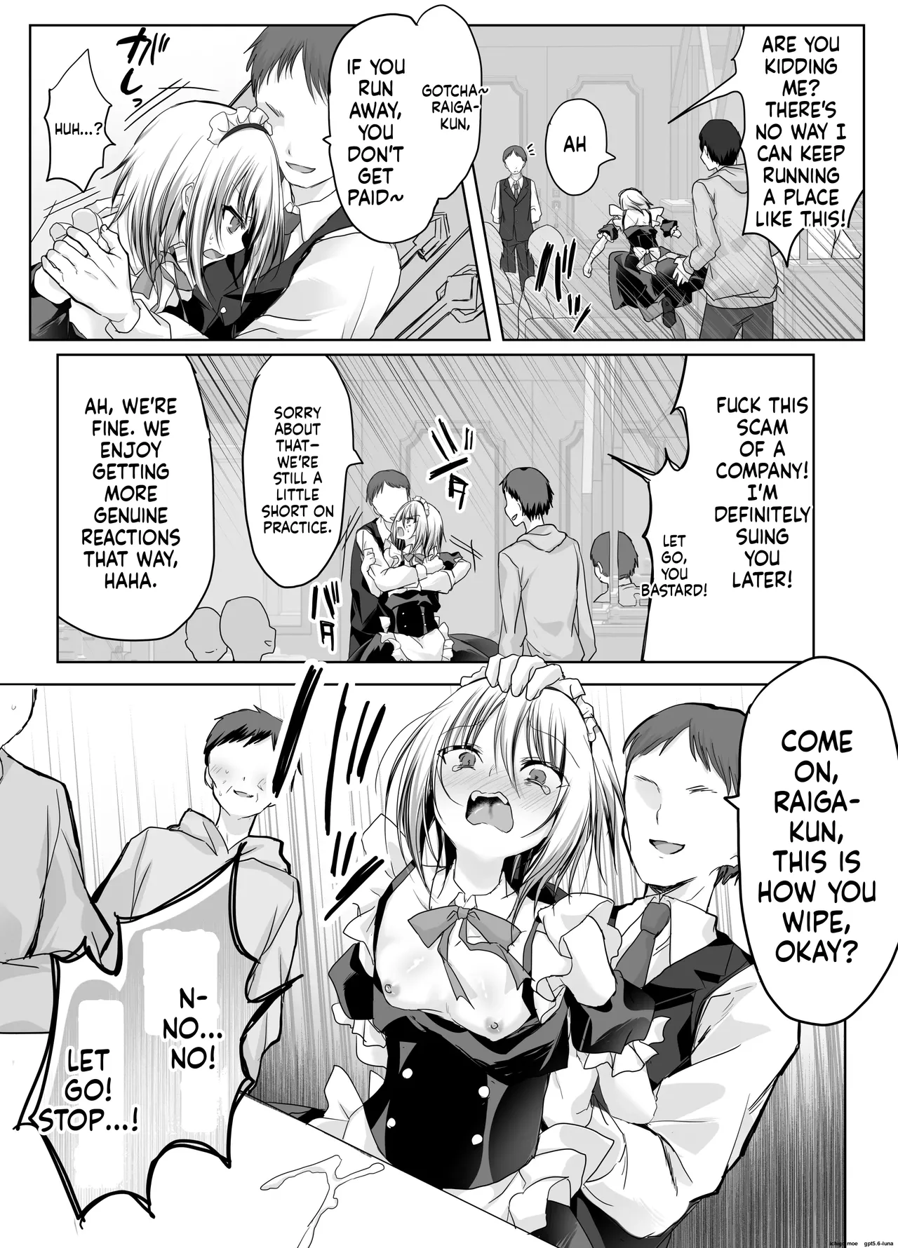 A Humiliating Fall from Grace at the Cross-Dressing Maid Café I Used to Look Down On! page 25