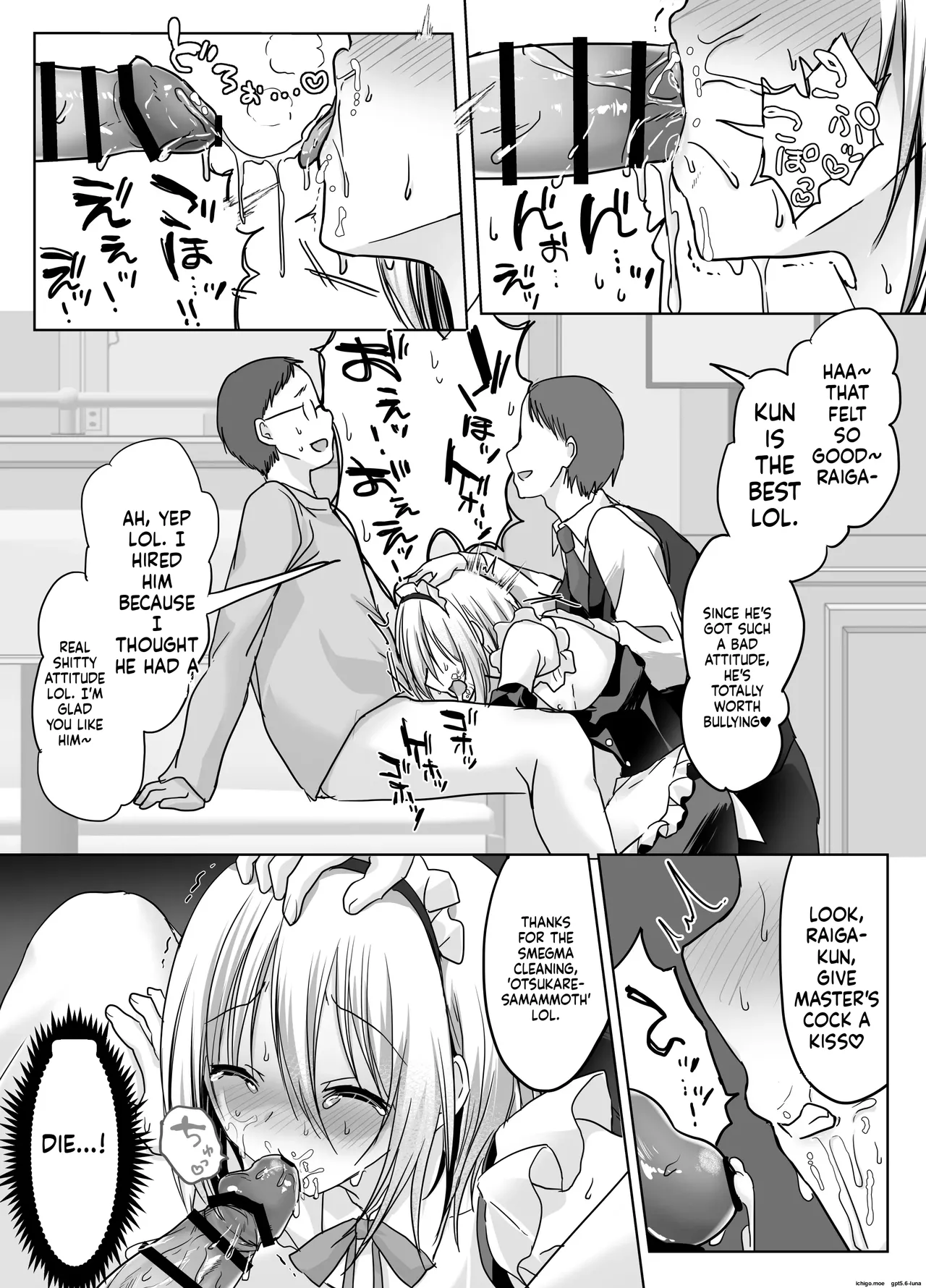 A Humiliating Fall from Grace at the Cross-Dressing Maid Café I Used to Look Down On! page 35